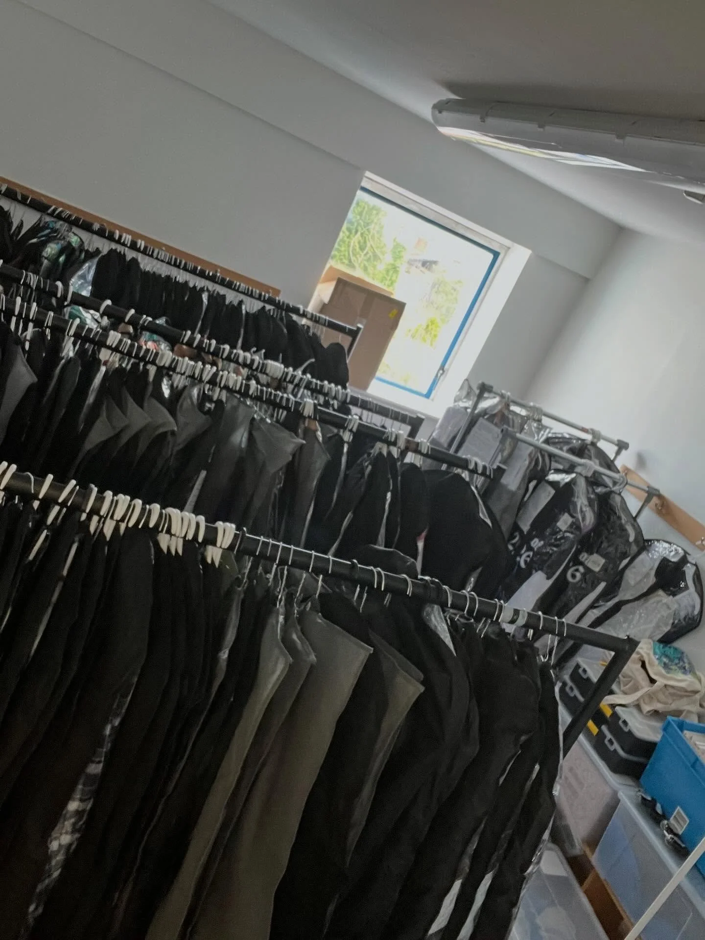 Fastest we have ever got costumes bagged up! Thank you to all our helpers over the past 2 days who made it so much easier, especially these 2 lovelies who were here all day today and yesterday. Thank you all so much!!! 

Just alterations to add and t