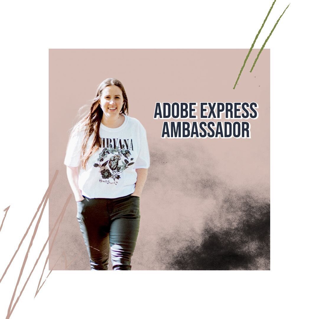 I&rsquo;m so excited to announce that I&rsquo;ve joined creative forces with the team @AdobeExpress, kicking off the next 12-months as a brand ambassador!

✨ Adobe Express enables anyone to quickly and easily make standout social graphics, logos, fly