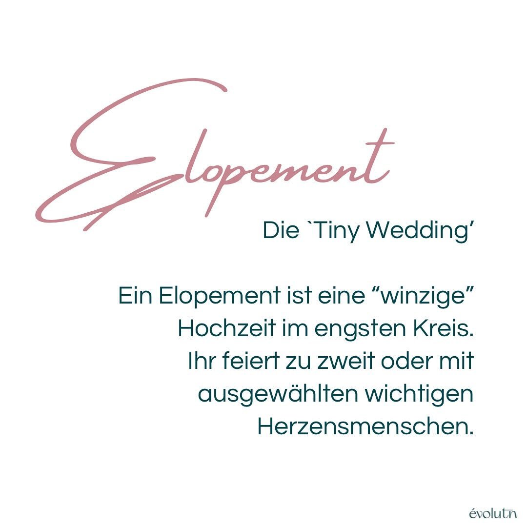 { E L O P E M E N T } Nur ihr zwei - Nur wir drei 😉&hearts;️

Ihr m&ouml;chtet bewusst JA sagen? F&uuml;r eure Elopement Trauung darf ich eure Liebe in Worte fassen. An eurem Lieblingsplatz d&uuml;rft ihr - ganz intim, privat und selbstbestimmt - eu