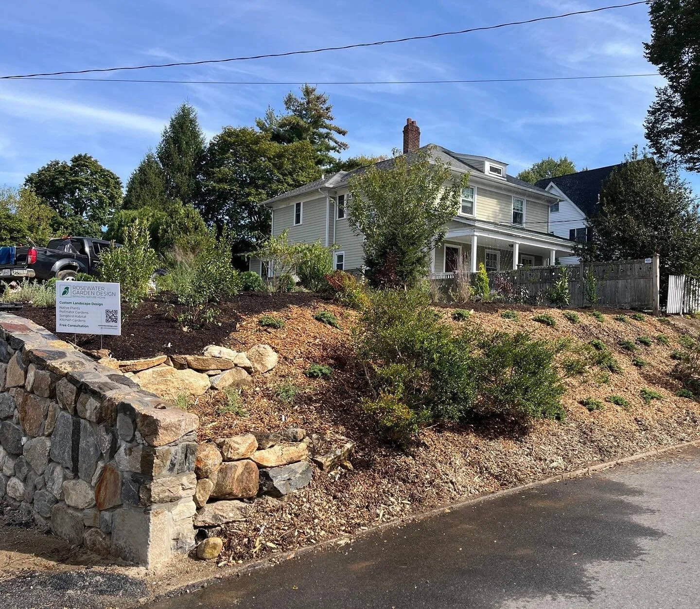 Another set of before, and after photos from our recent installation in Pleasantville.
