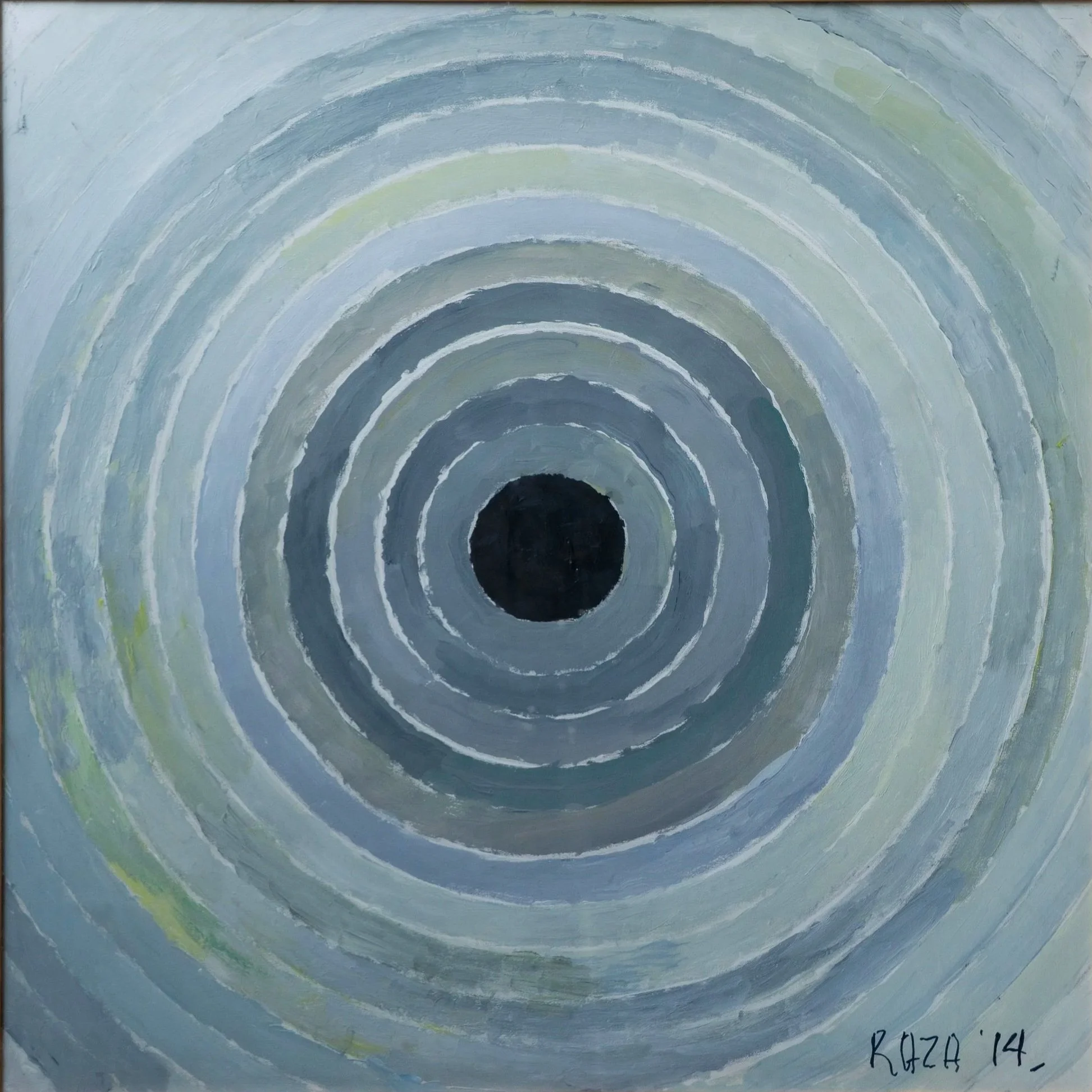 Shanti Bindu | Acrylic on canvas | 24 x 24 in | 2014