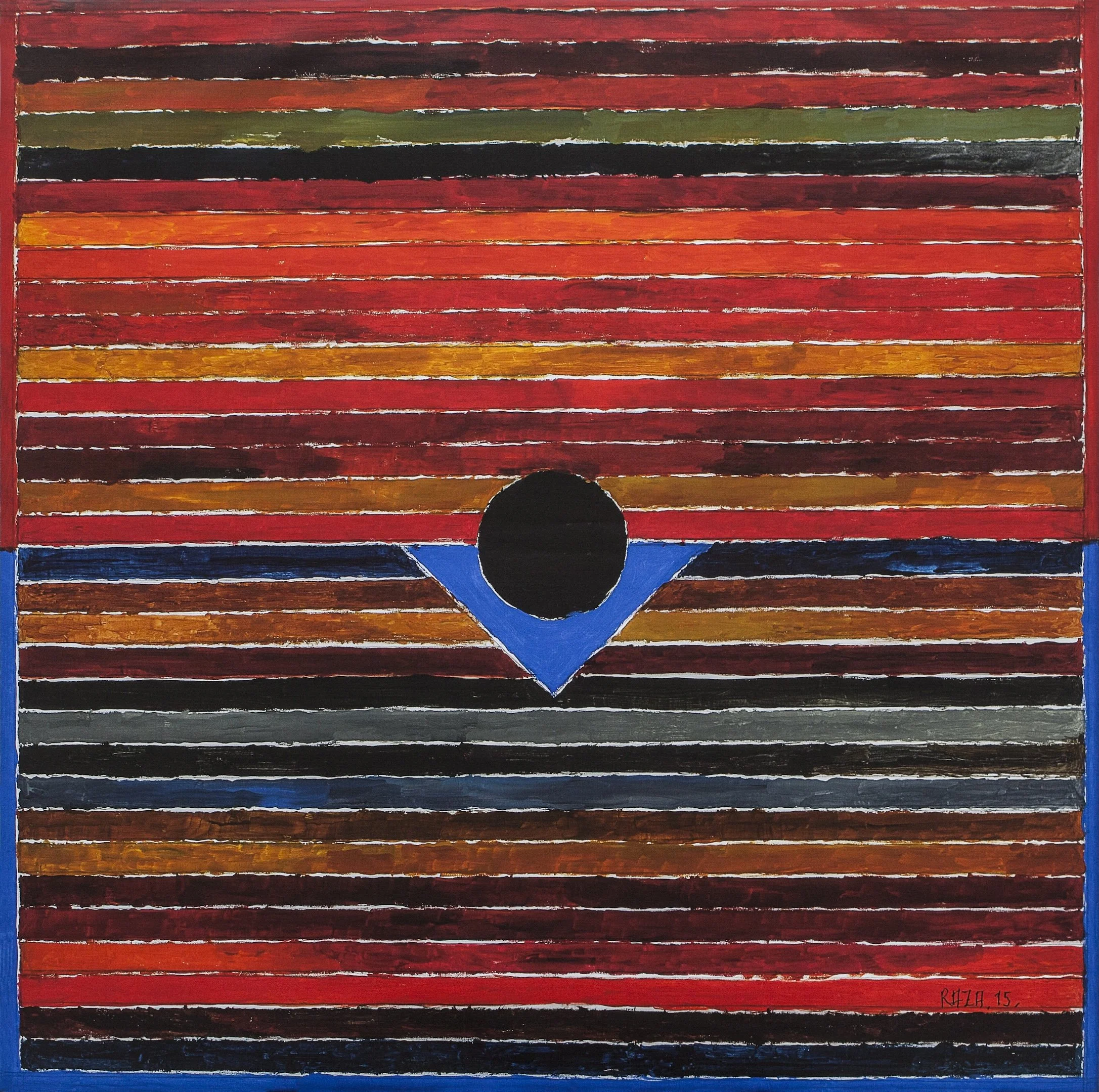 Nirantar (ed 2/4) | Print on canvas | 39 x 39 in | 2015