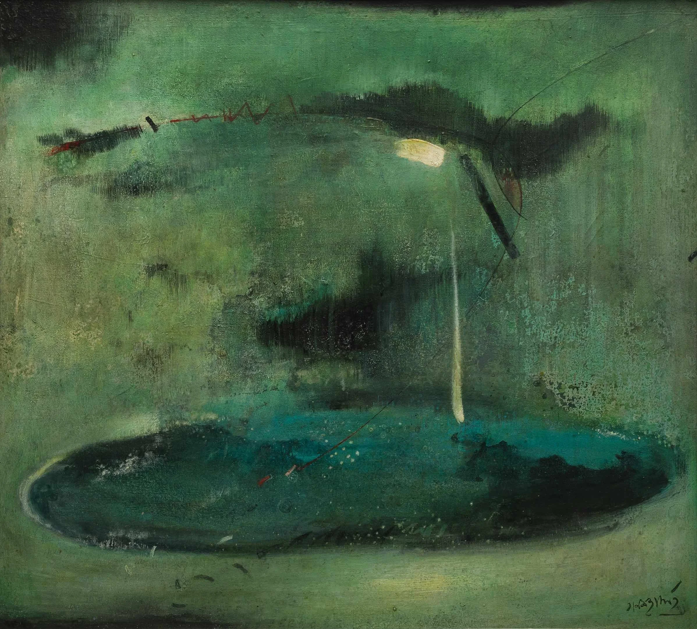Ganesh Haloi | Untitled | Oil on canvas | 26 x 29 in