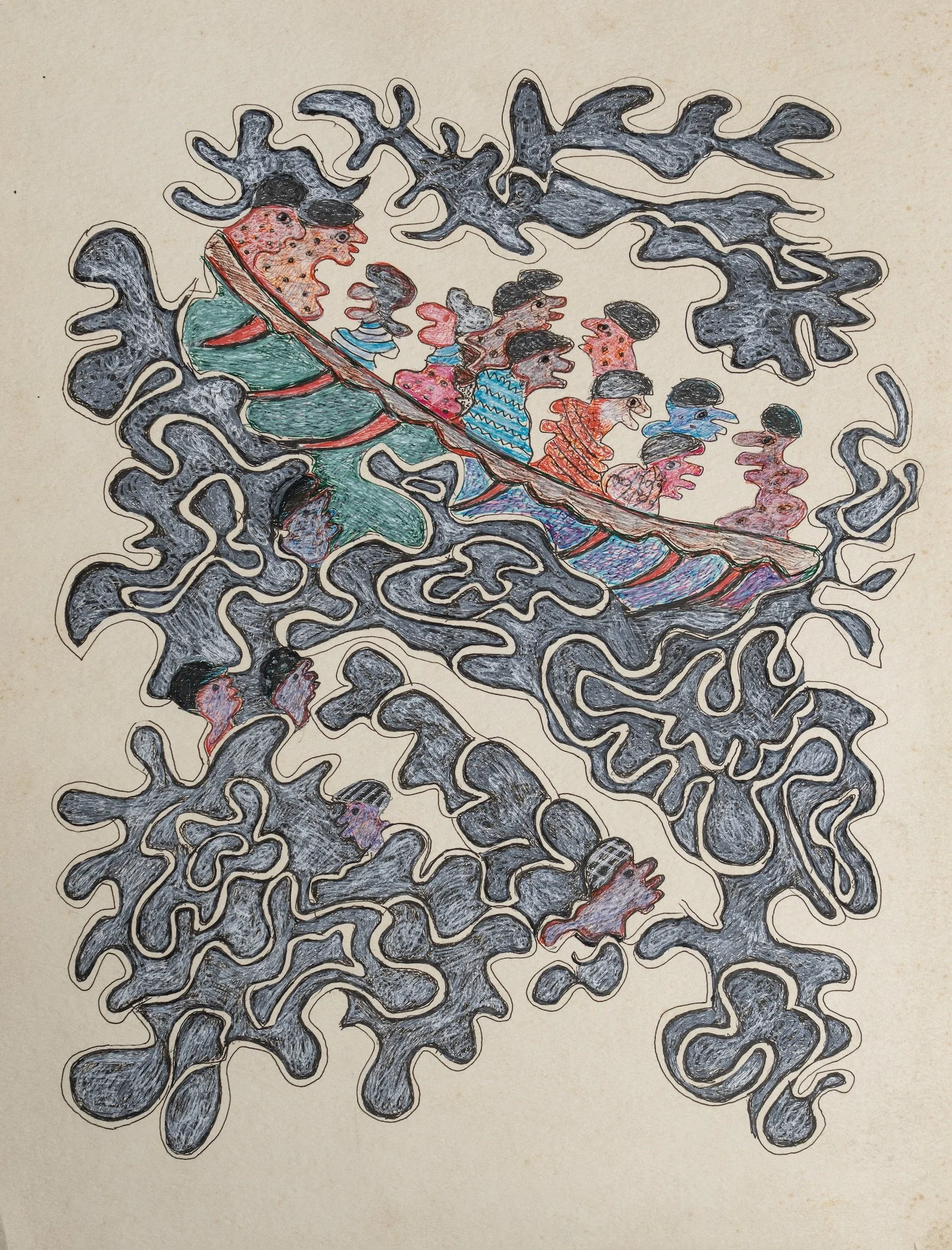 Lakshdeep | Pen & Ink on Paper | 19 x 14 in | 2007
