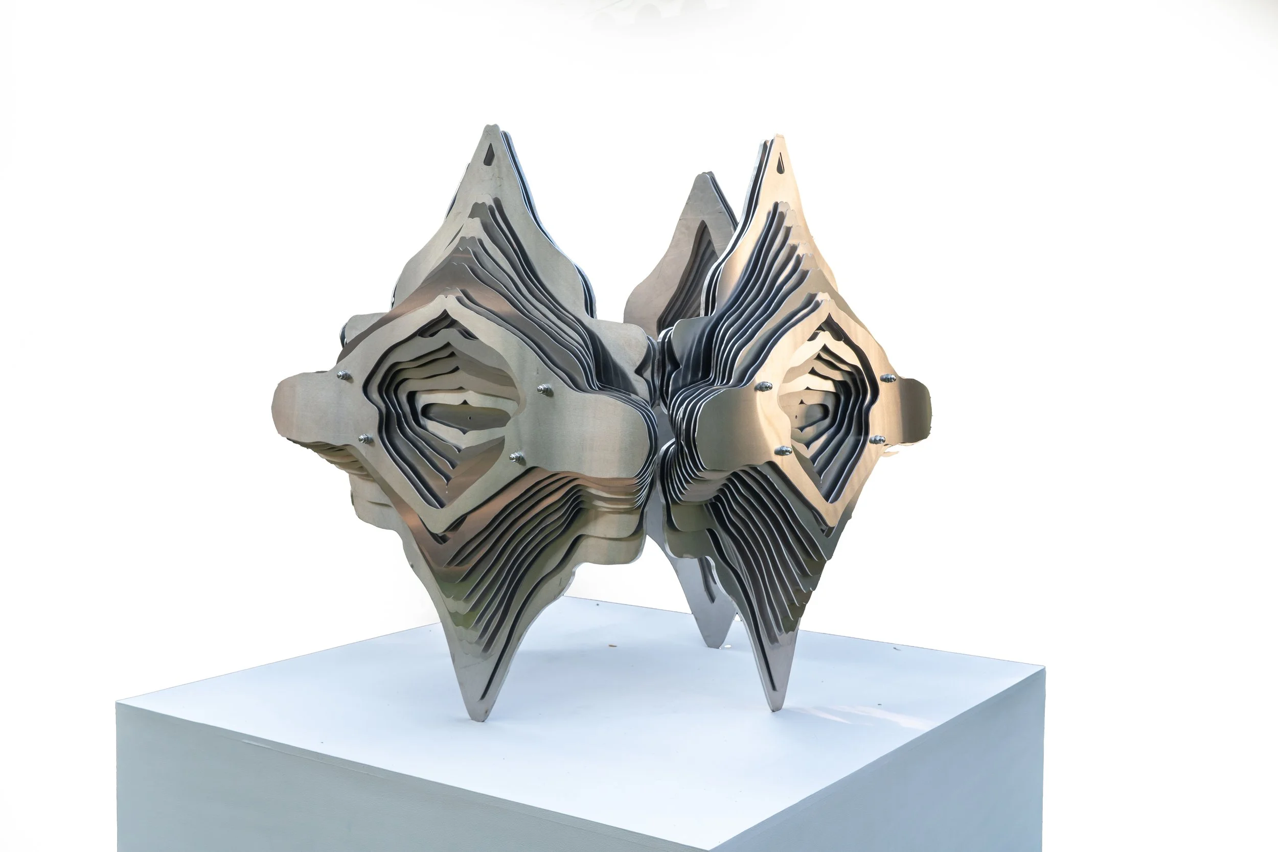 Untitled | Stainless Steel | 48 x 48 x 36 in | 2025 