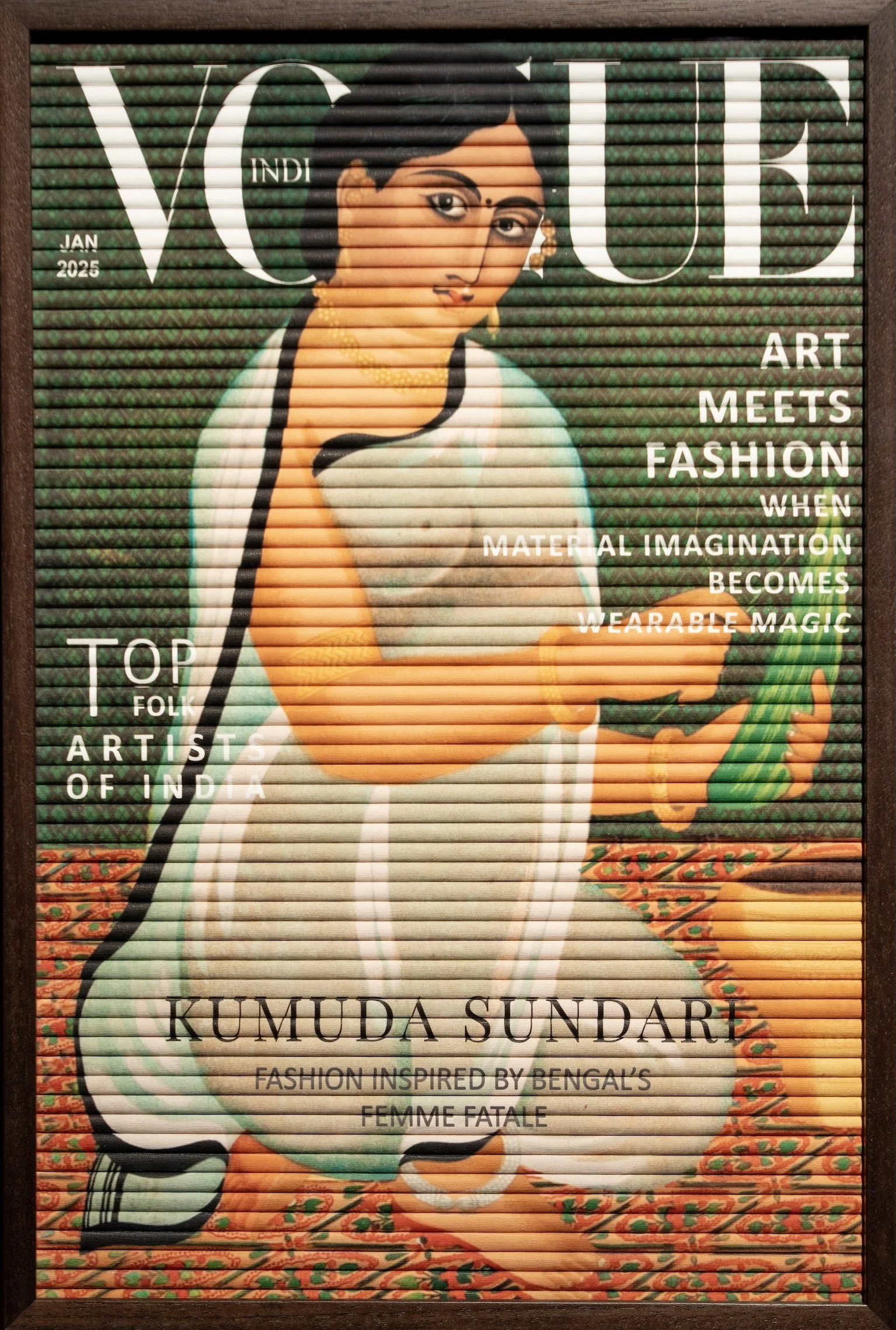 Mystic Sundaris  | Mixed media installation | 18 x 12 in | 2026