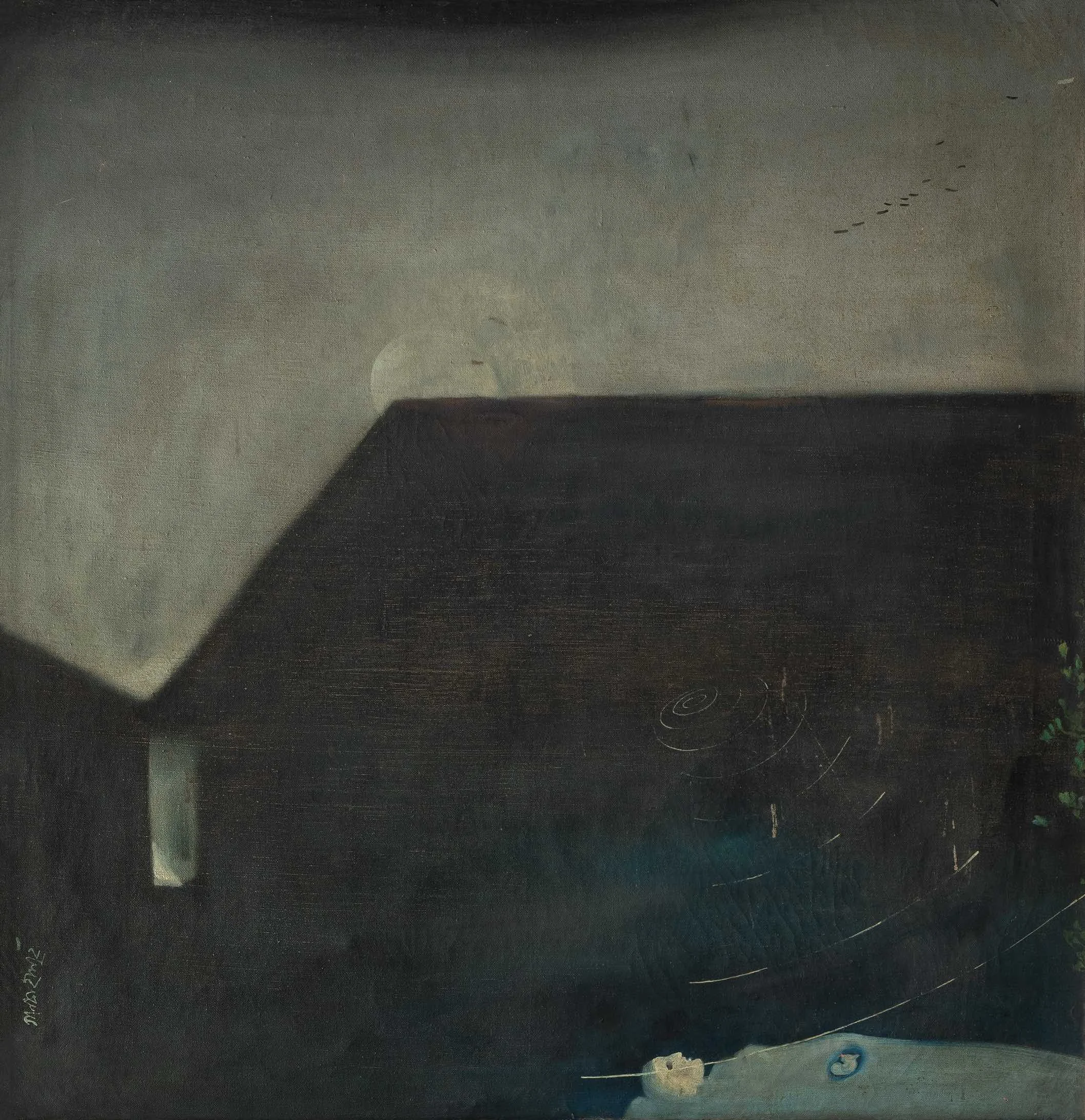 Ganesh Haloi | Untitled | Oil on canvas | 33 x 34 in