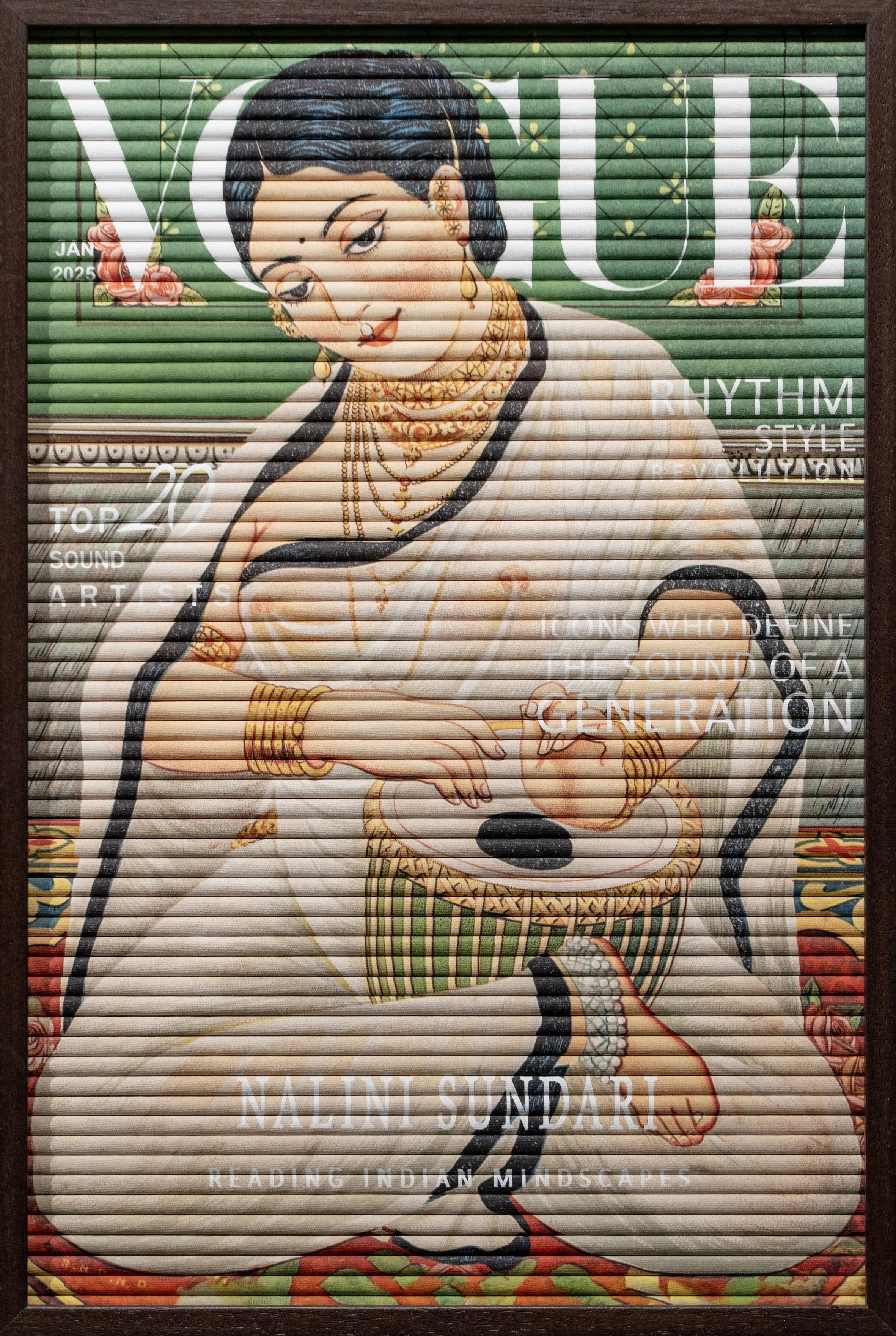 Mystic Sundaris  | Mixed media installation | 18 x 12 in | 2026