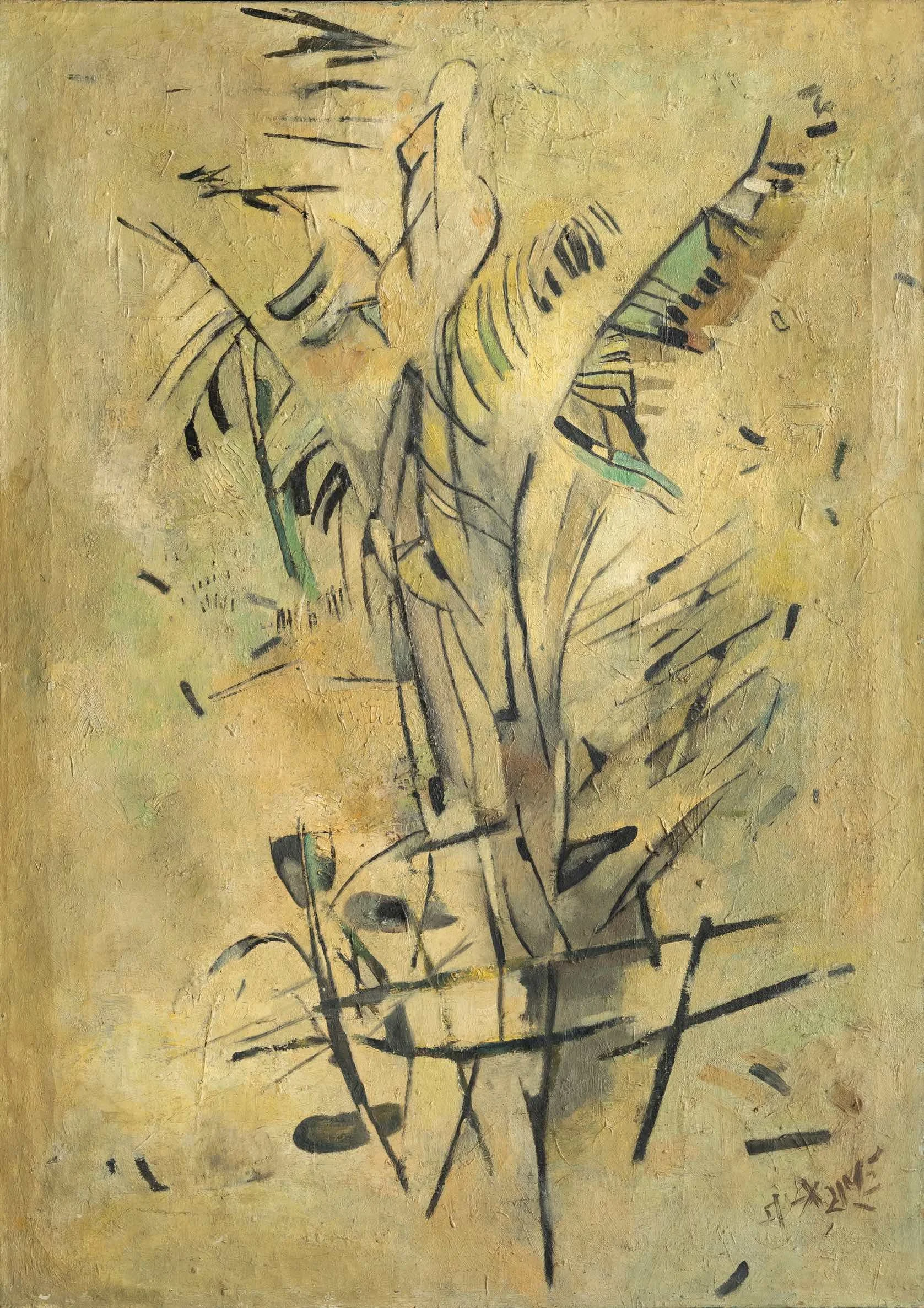 Ganesh Haloi | Untitled | Oil on canvas | 34 x 24 in