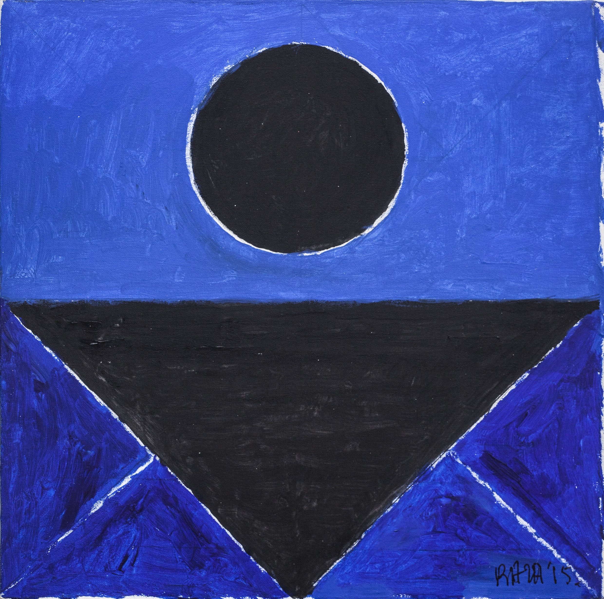 Roopakar | Acrylic on canvas | 6 x 16 in | 2015