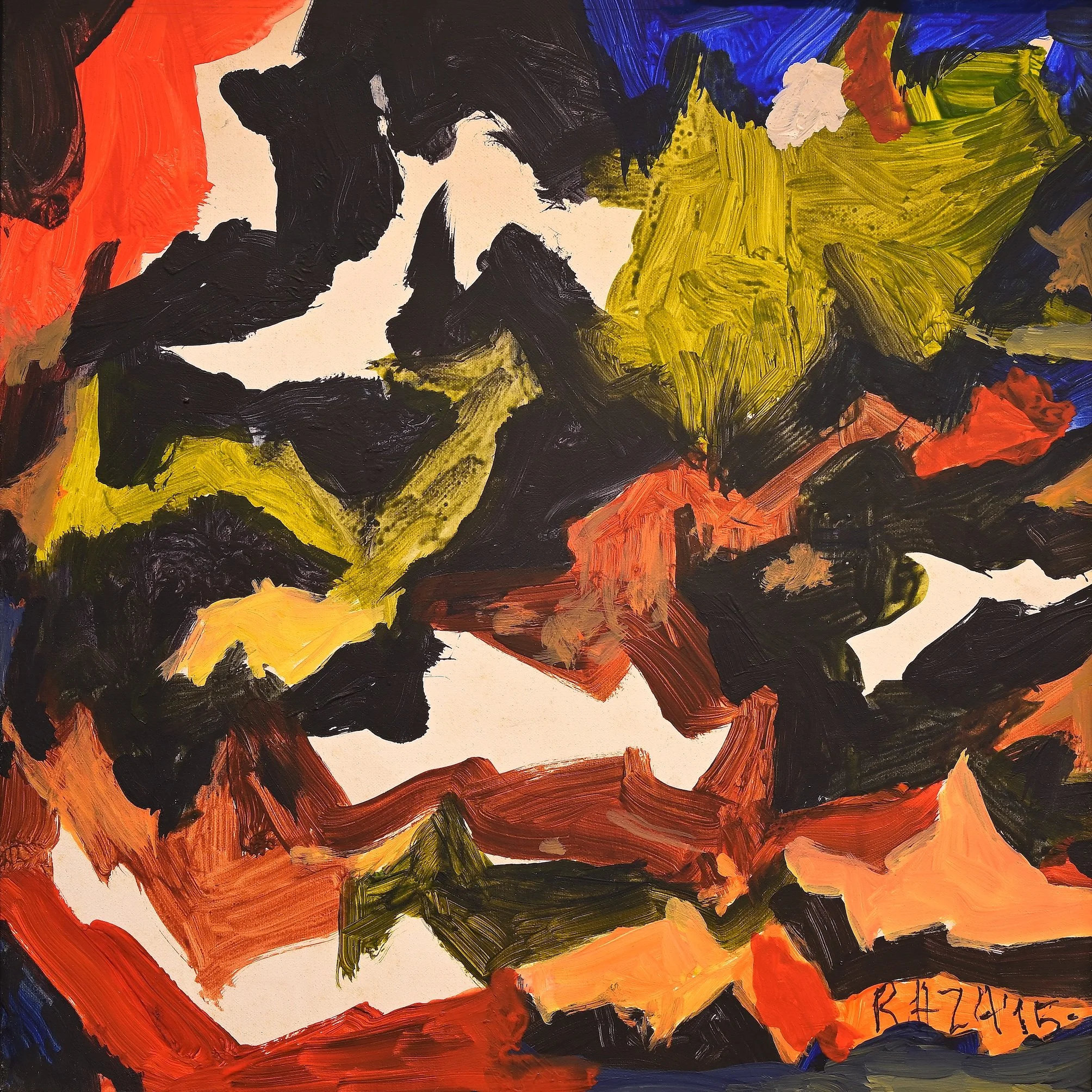 Untitled | Acrylic on Canvas | 12 x 12 in | 2015