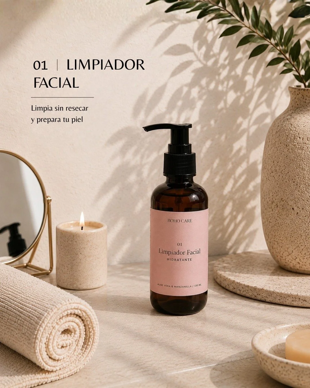 Tu piel no necesita una rutina complicada, necesita la correcta ✨

Limpia, hidrata y cuida tu piel con los pasos esenciales que puedes incorporar f&aacute;cilmente a tu d&iacute;a a d&iacute;a.

Menos complicaci&oacute;n, m&aacute;s intenci&oacute;n.