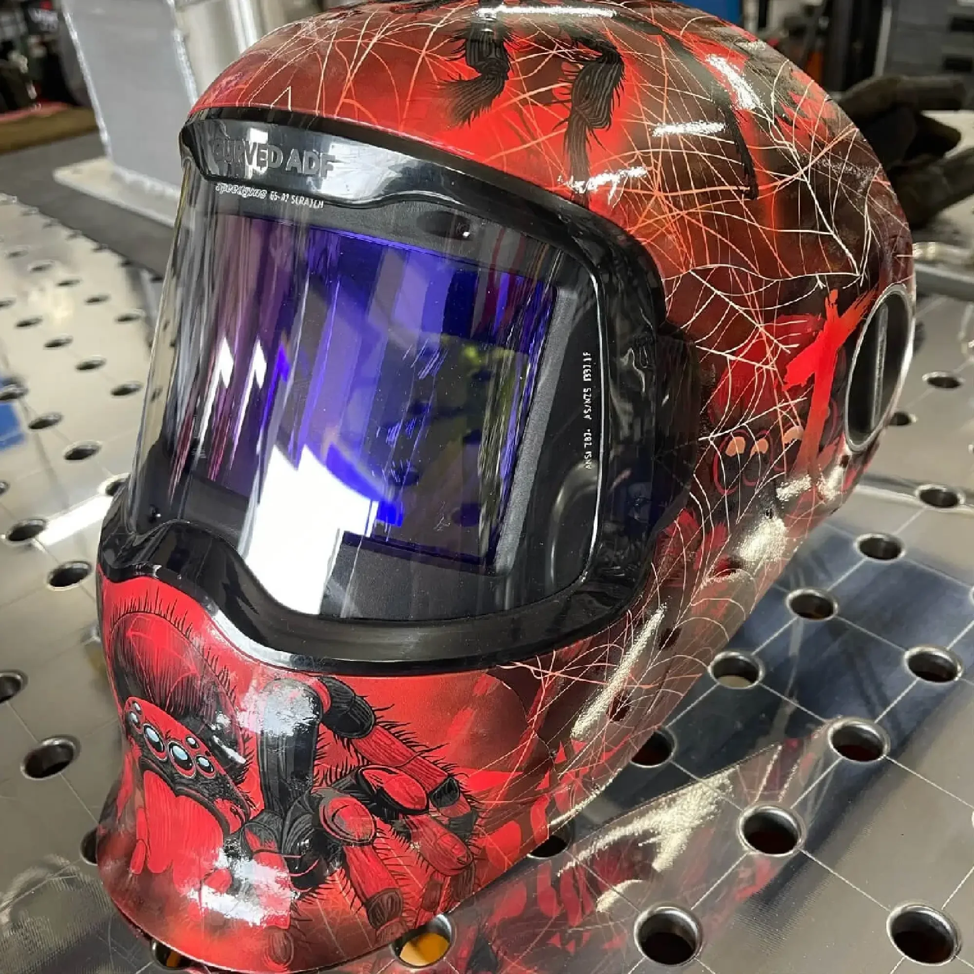 The Spider G5-02 Welding Mask Shell Wrap