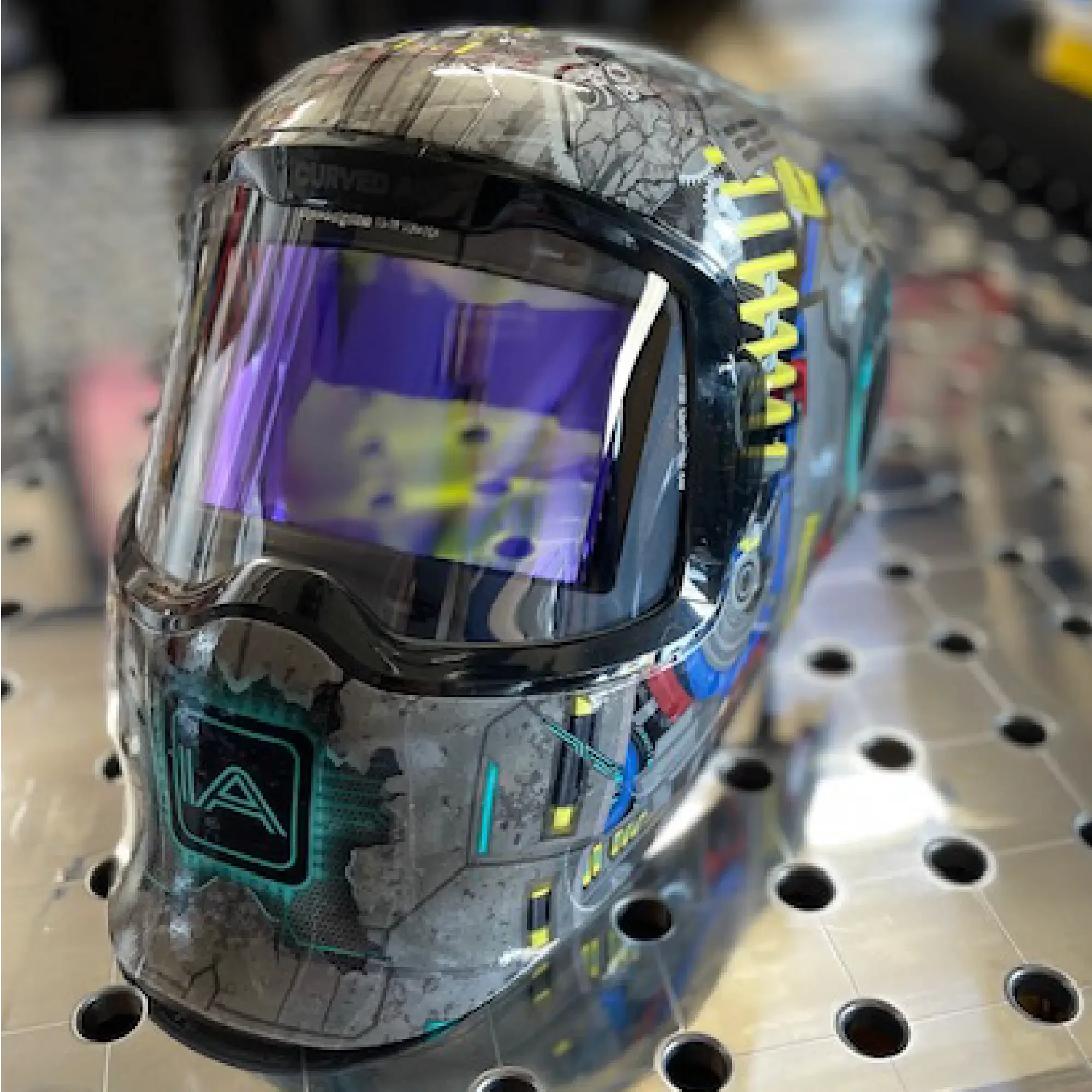 Mecha G5-02 Welding Mask Shell Wrap