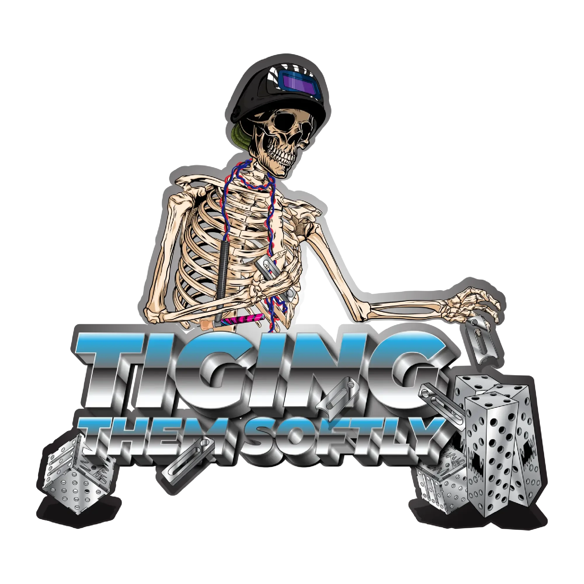 Feeding Frenzy Sticker