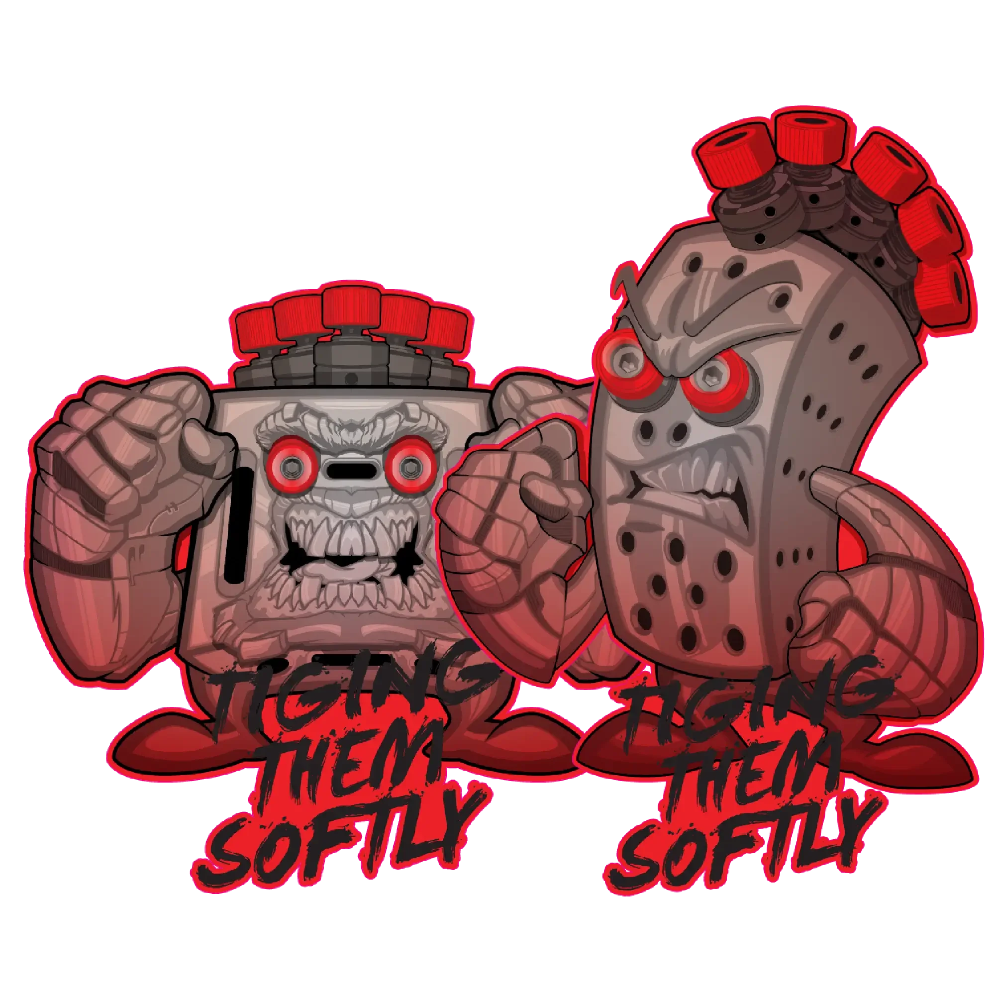 Fixture Gang Kiss Sticker Pack