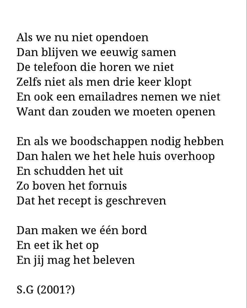 Je komt wat tegen tijdens het opruimen (uitruimen) van wat dozen. De gang staat al wekenlang vol met allemaal dozen die mijn ouders bij me hebben langsgebracht ('We komen even een paar doosjes brengen'). Want tsja, zij wilden hun zolder ook wel eens 