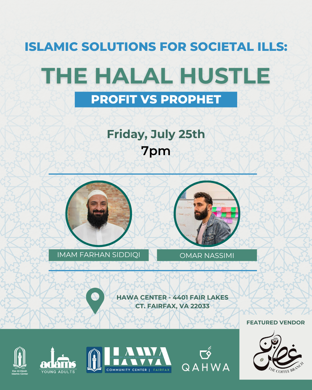 Islamic Solutions to Societal Ills: The Halal Hustle