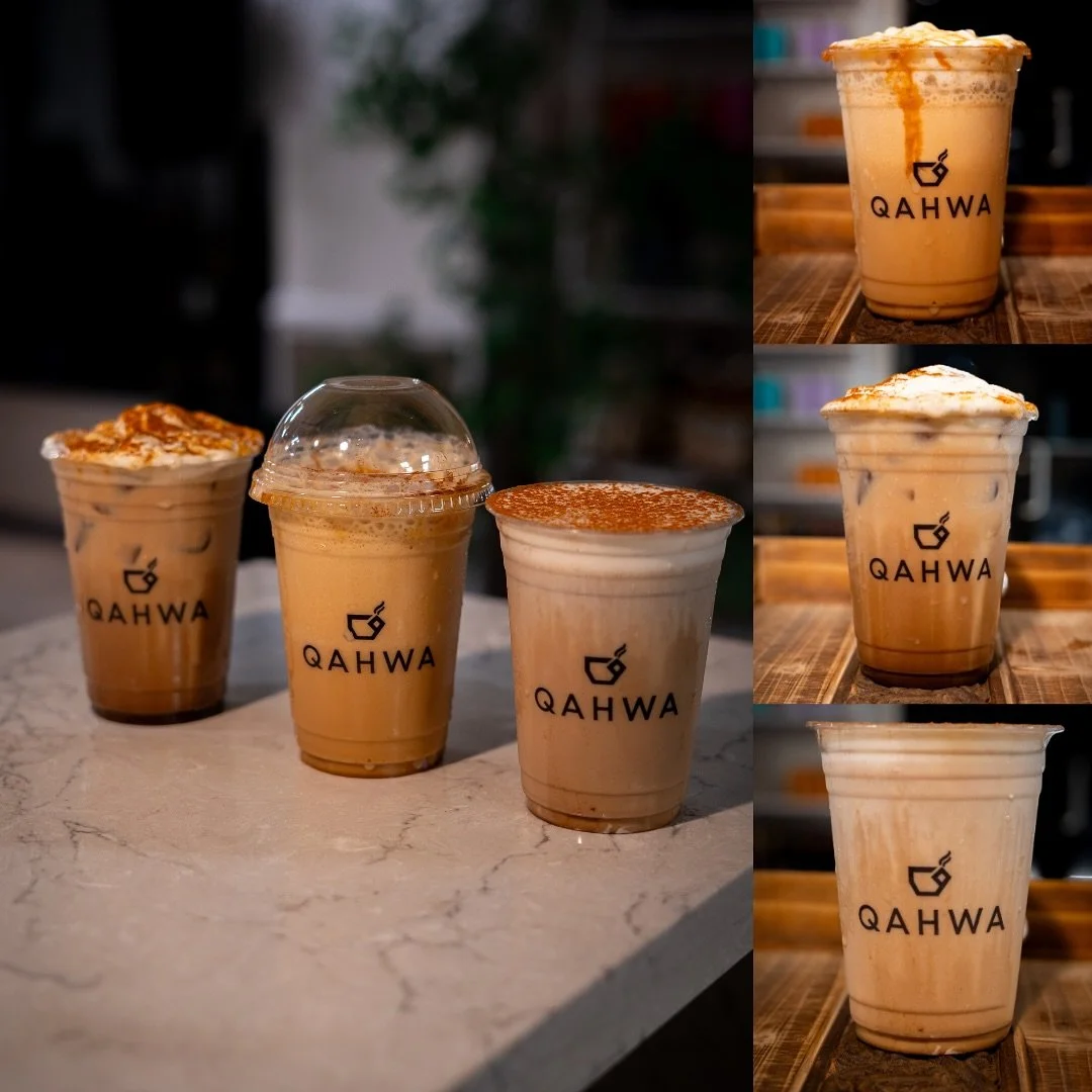 A cozy Jumu&rsquo;ah starts here 🍂☕️
Fall is in the air &mdash; and in your cup. Come try our Pumpkin Pie Latte, Honey Cinnamon Latte, Hazelnut Latte, and Sea Salt Caramel Toffee Latte. The perfect blend of warmth, sweetness, and good company after 