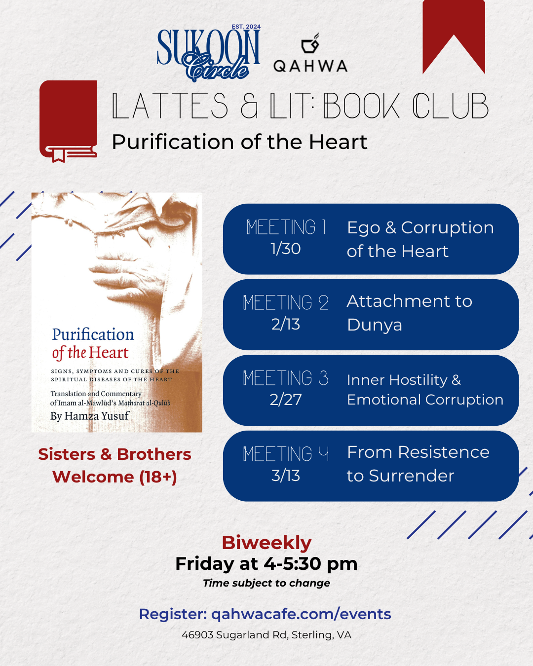 Lattes &amp; Lit: Book Club - Ramadan Edition