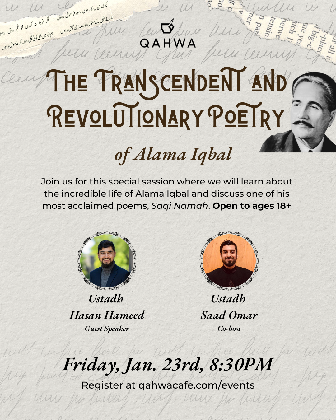 The Transcendent and Revolutionary Poetry of Alama Iqbal