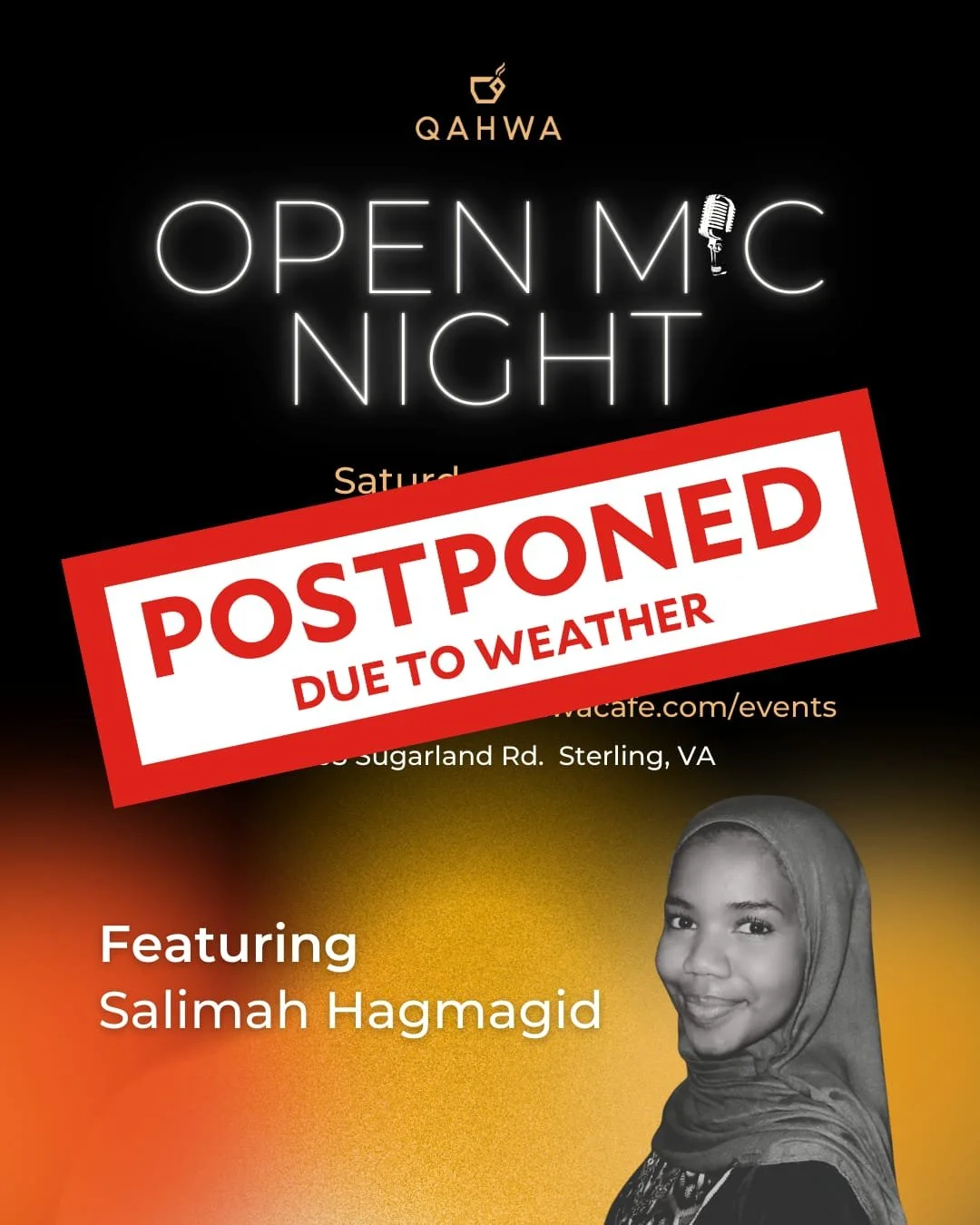 Open Mic Night (POSTPONED)