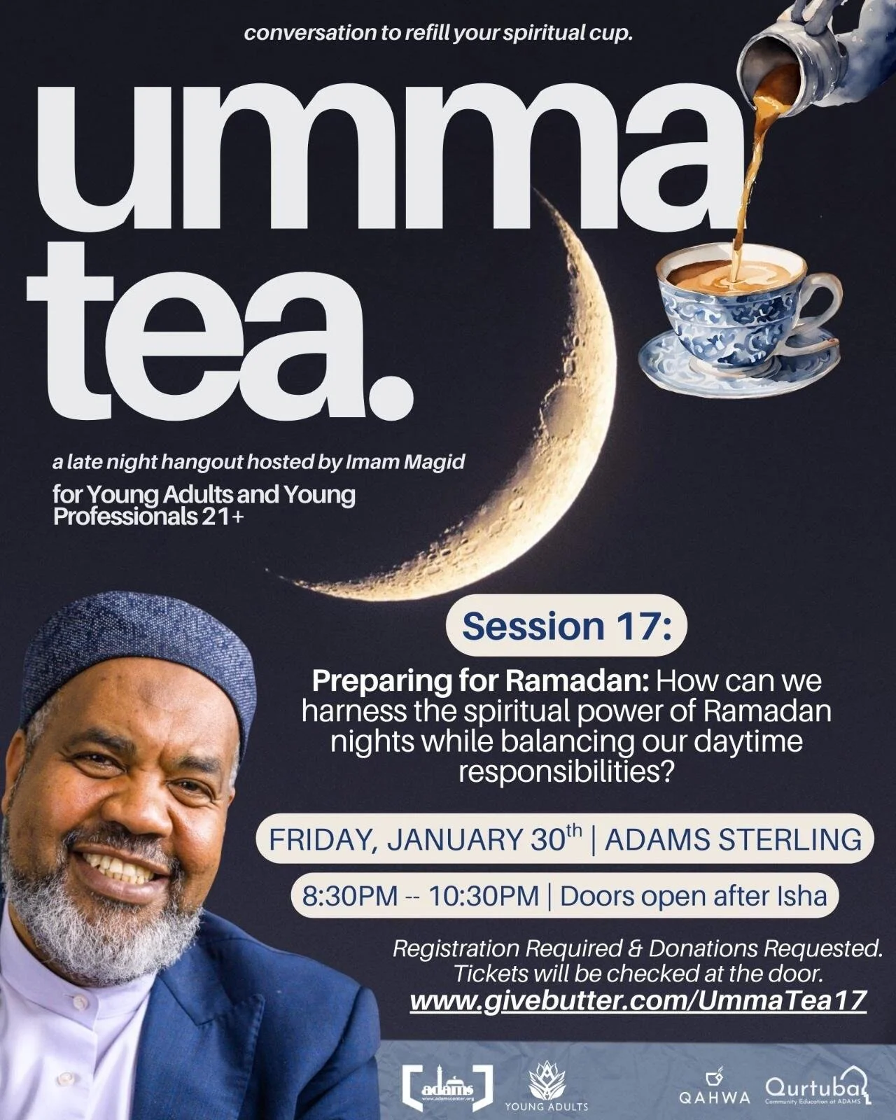 UmmaTea SEVENTEEN – w/Imam Magid
