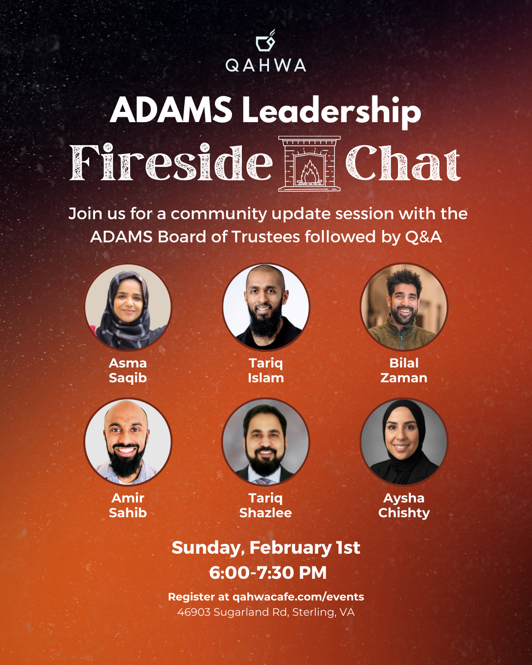 ADAMS Leadership Fireside Chat
