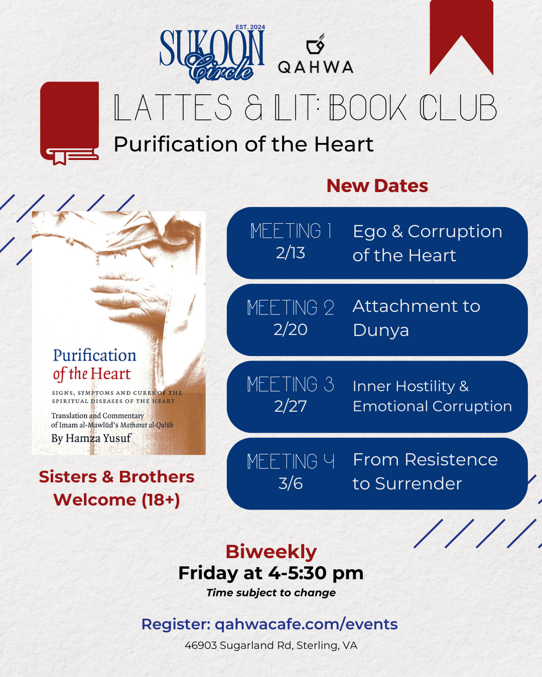 Lattes &amp; Lit: Book Club - Ramadan Edition