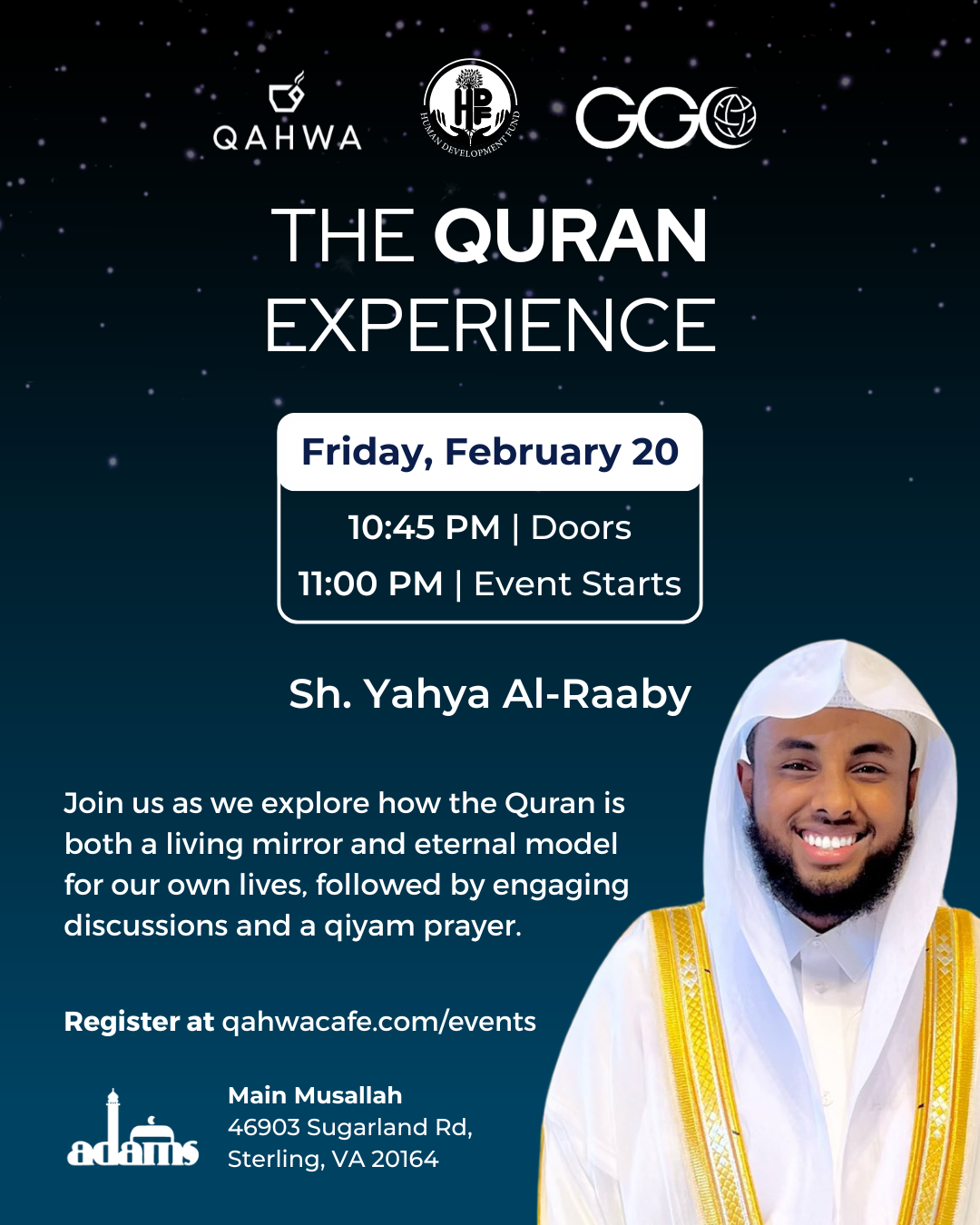 The Quran Experience with Sh. Yahya Al-Raaby
