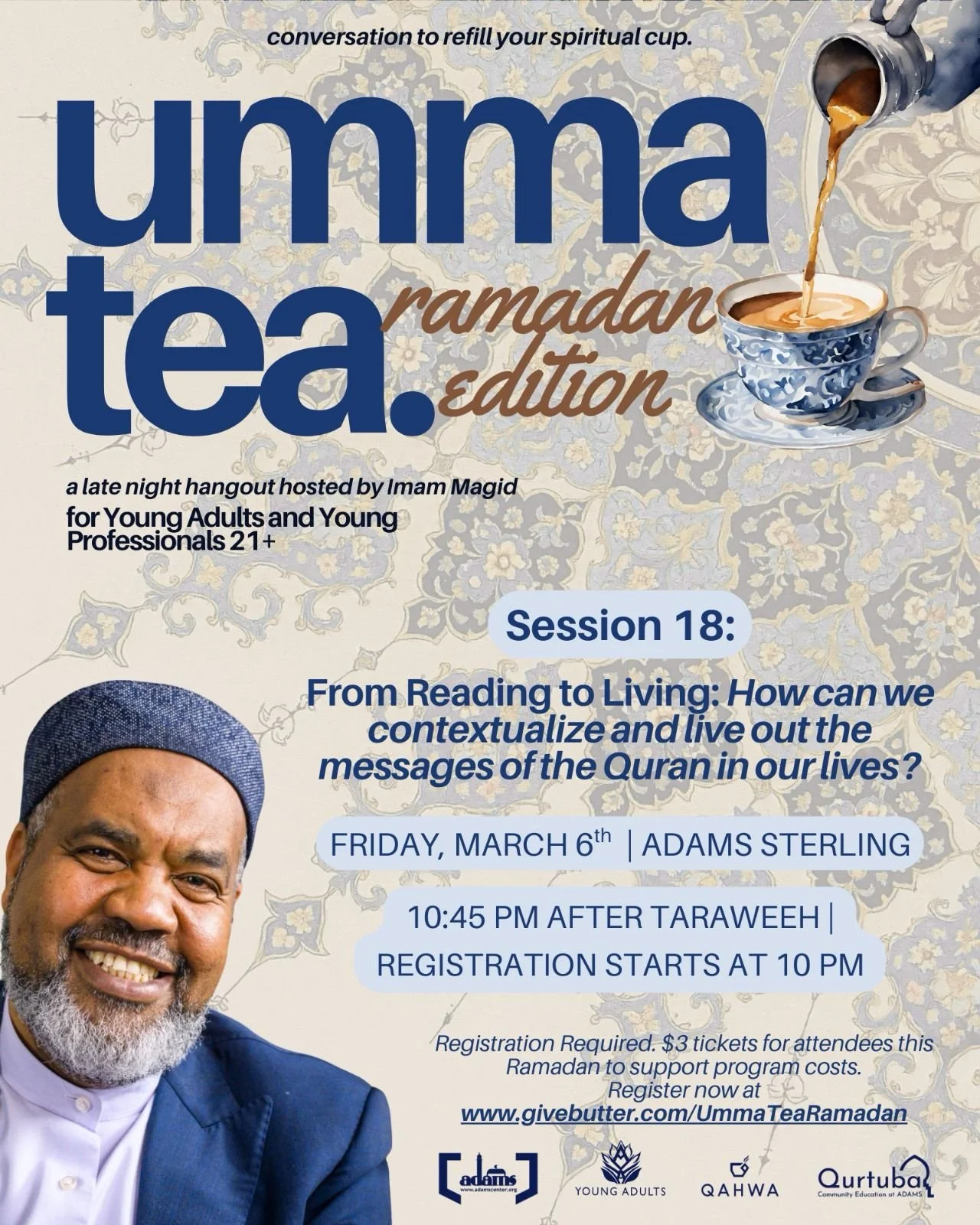 UmmaTea RAMADAN Edition – w/Imam Magid