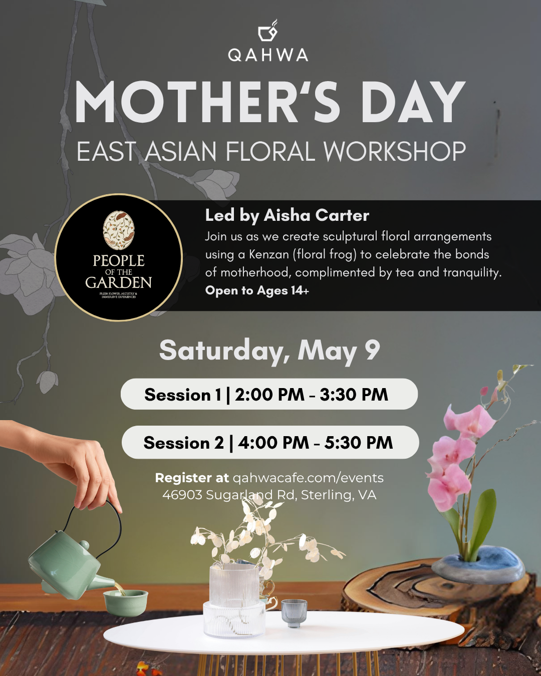 Mother's Day East Asian Floral Workshop