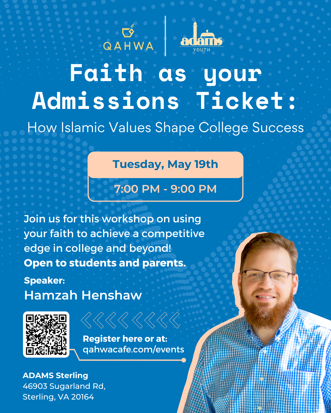 Faith as Your Admissions Ticket