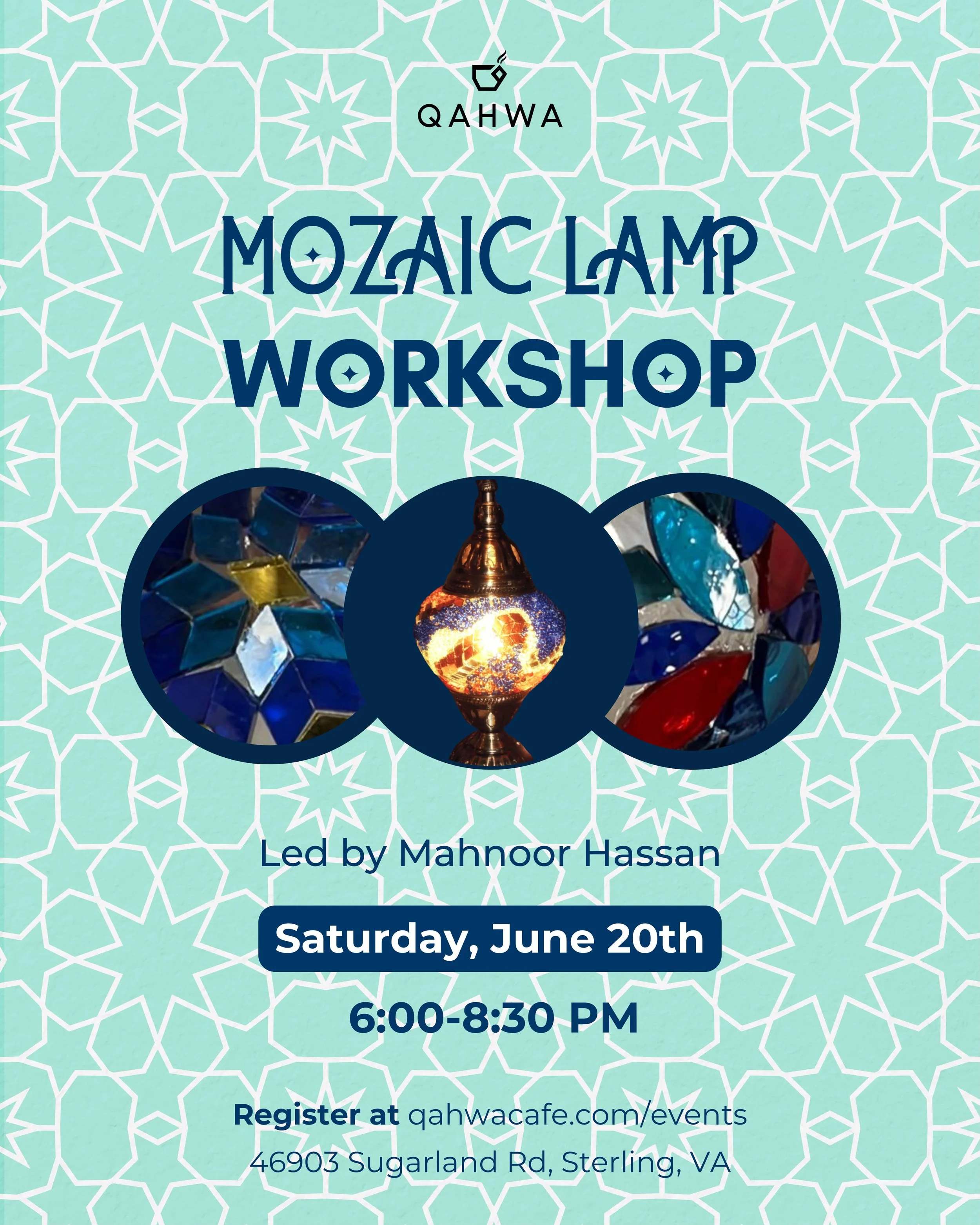 Mozaic Lamp Workshop