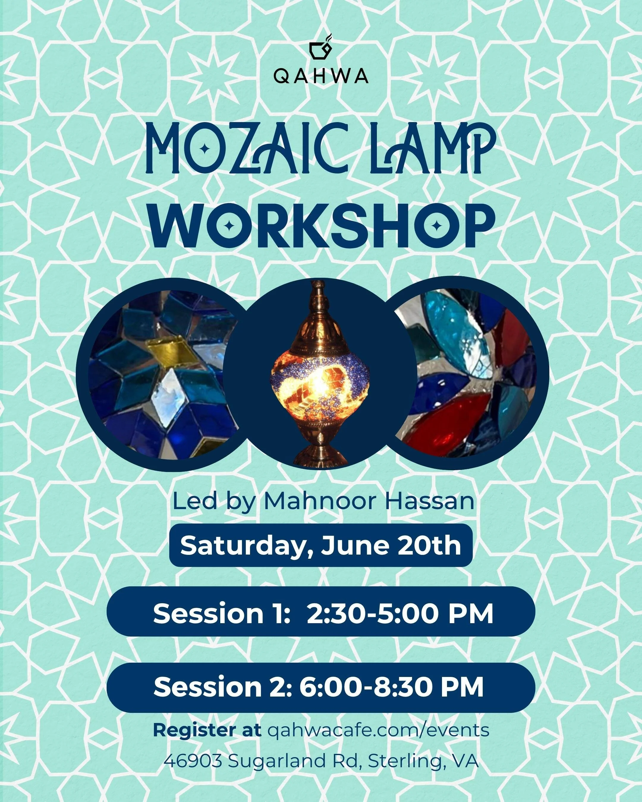 Mozaic Lamp Workshop