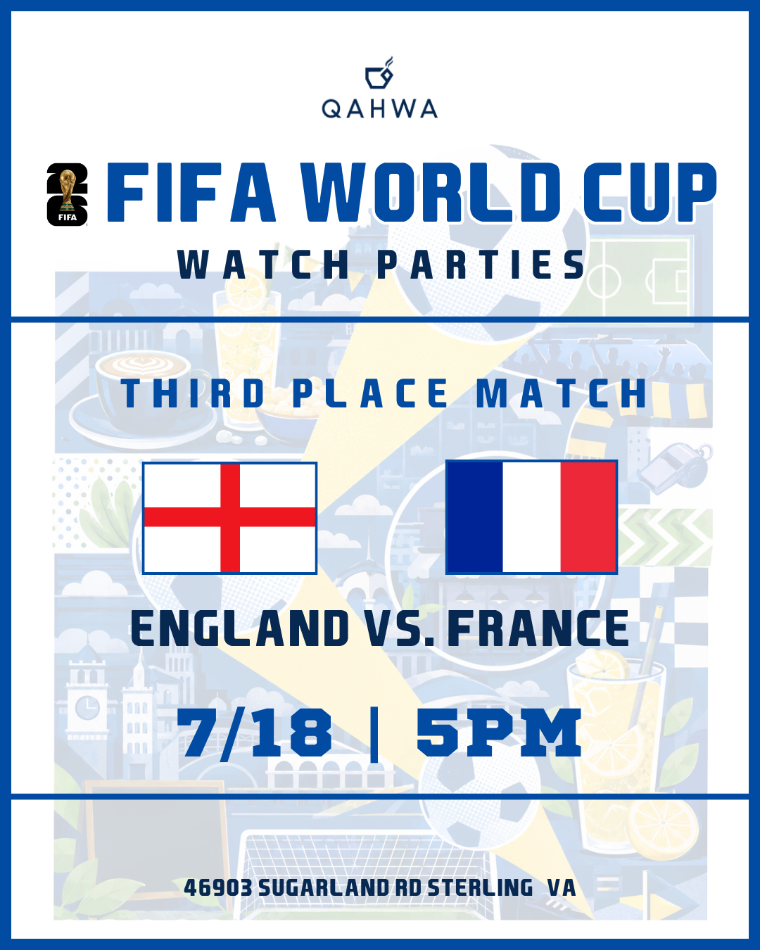FIFA World Cup Watch Party: Third Place Match