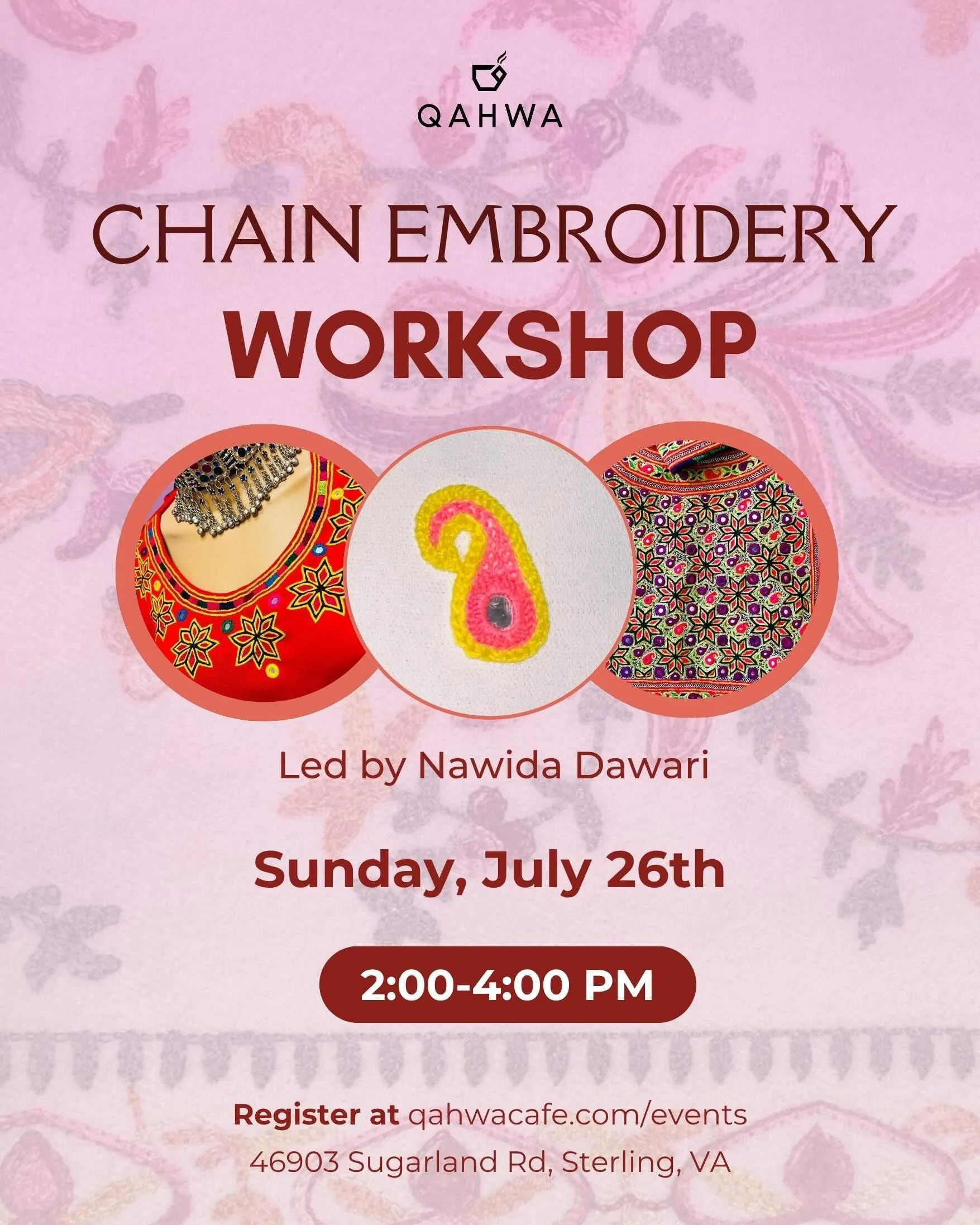 Chain Embroidery Workshop