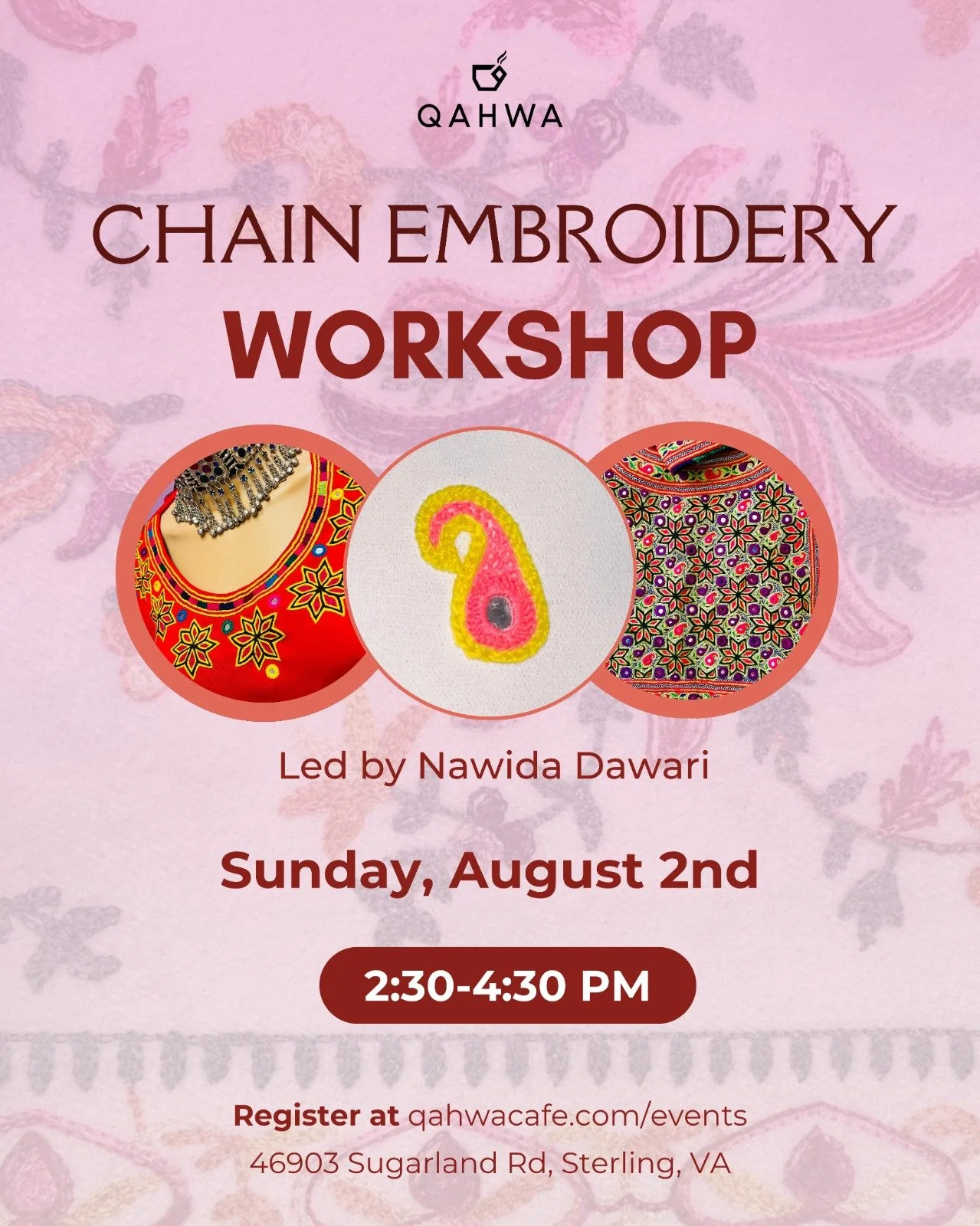 Chain Embroidery Workshop