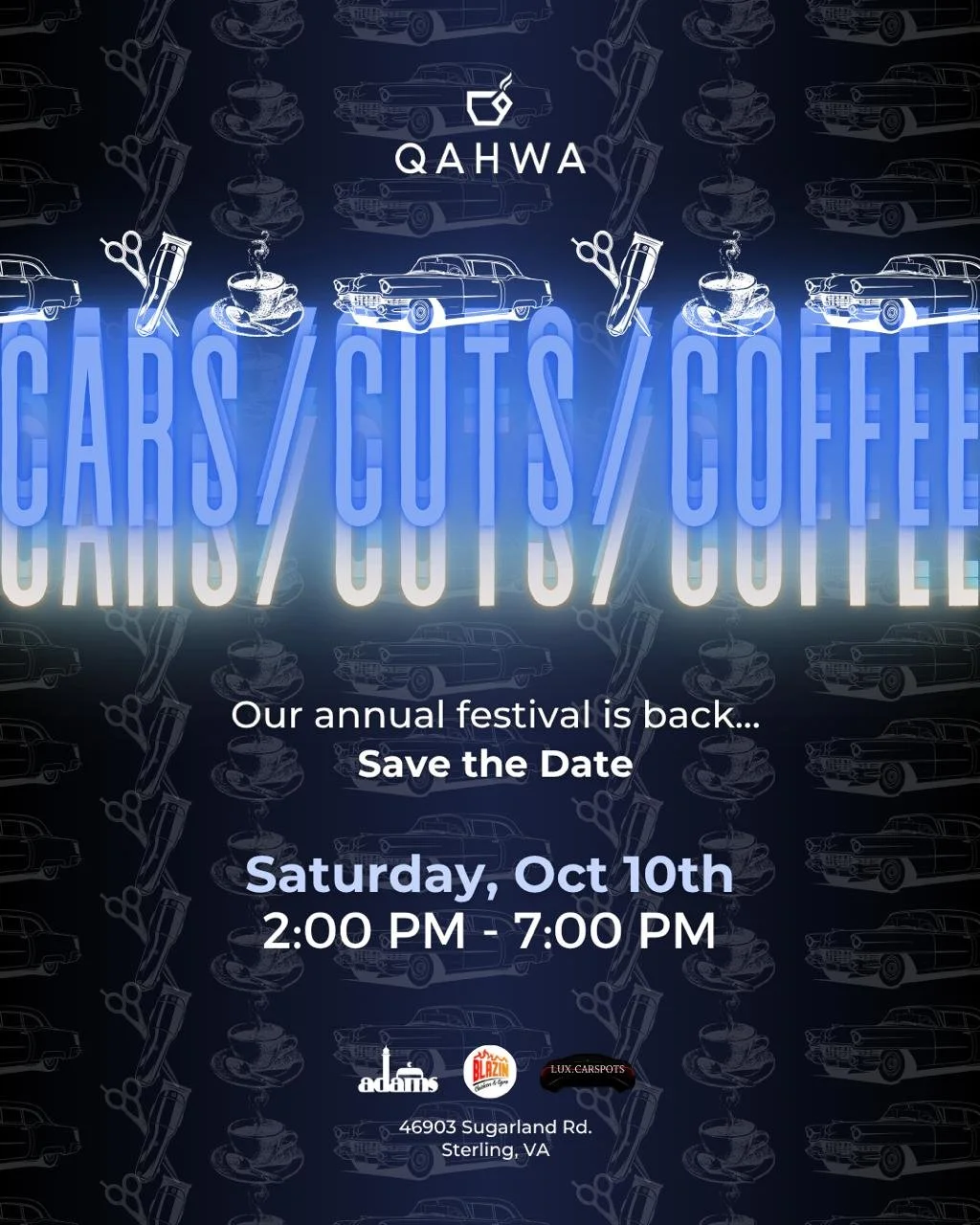 Cars, Cuts, & Coffee