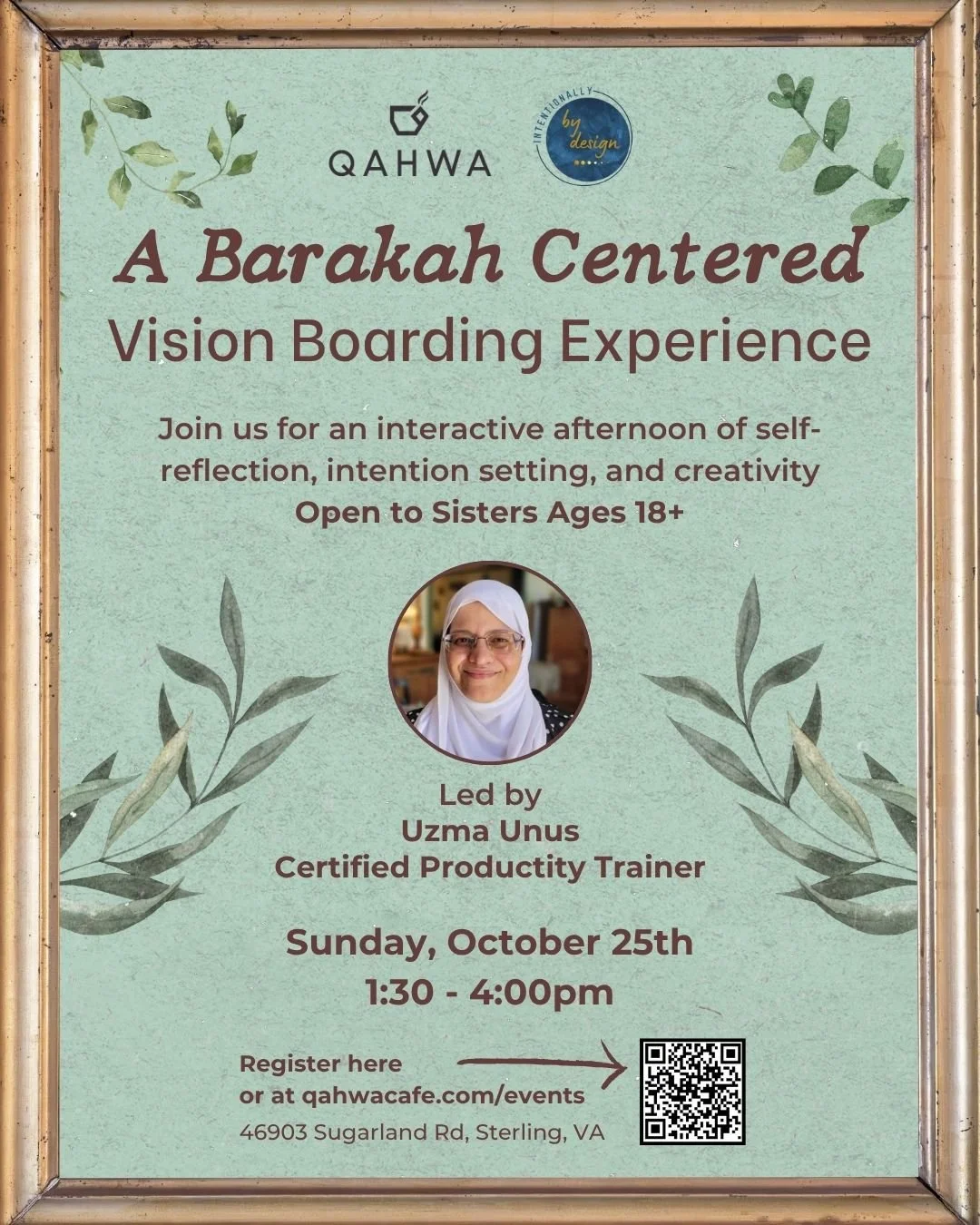 A Barakah Centered Vision Boarding Experience