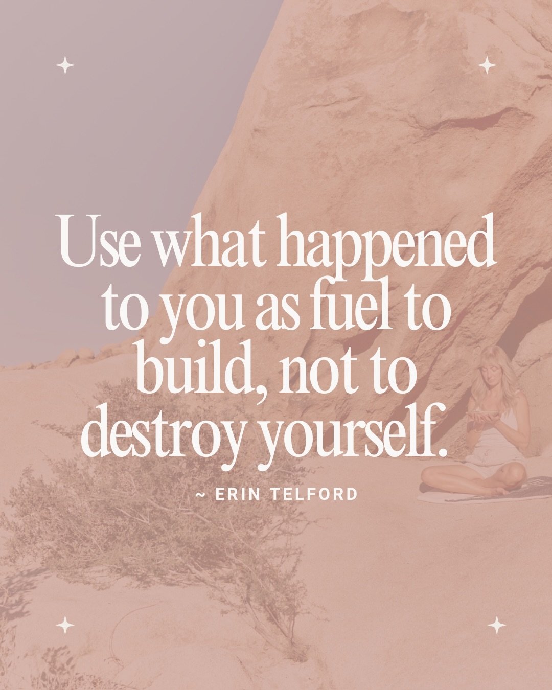 Life will give you GRIT, but you have to take it. 

The difference between an initiation and just something sh*tty happening to you, is the lens you look at it through and the wisdom you receive from it. 

One person&rsquo;s breakup can be a spiritua