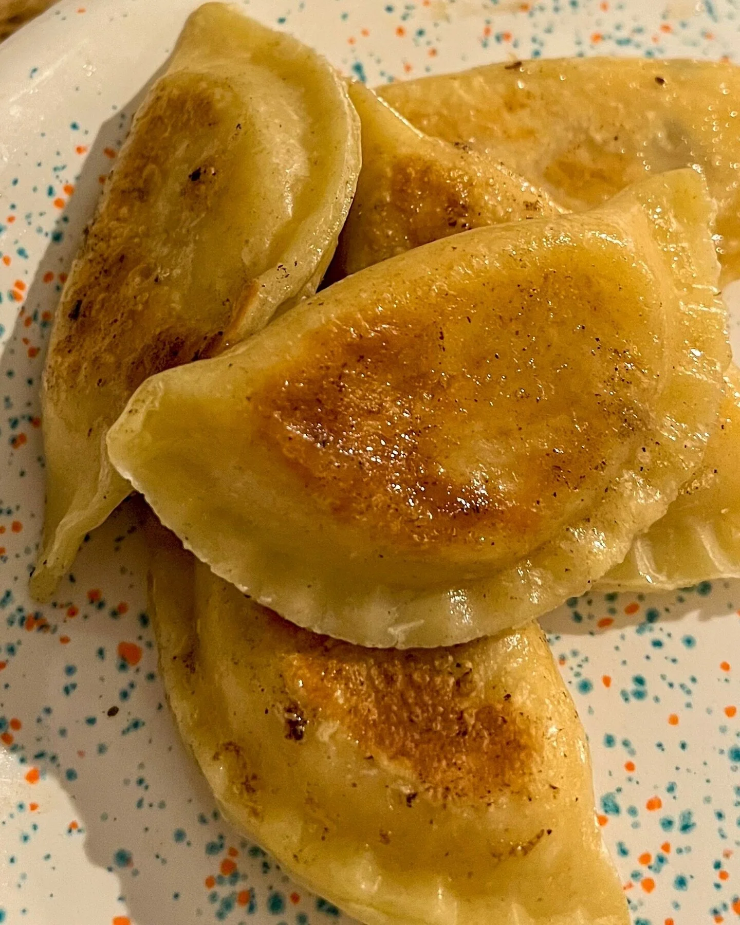 These golden rays of cheesy potato sunshine are sure to chase off those rainy day blues &hearts;️ Find our handmade frozen potato and cheese pierogi at your local grocery or market!

Check the map in our bio or visit iloverybas.com/locations to see a