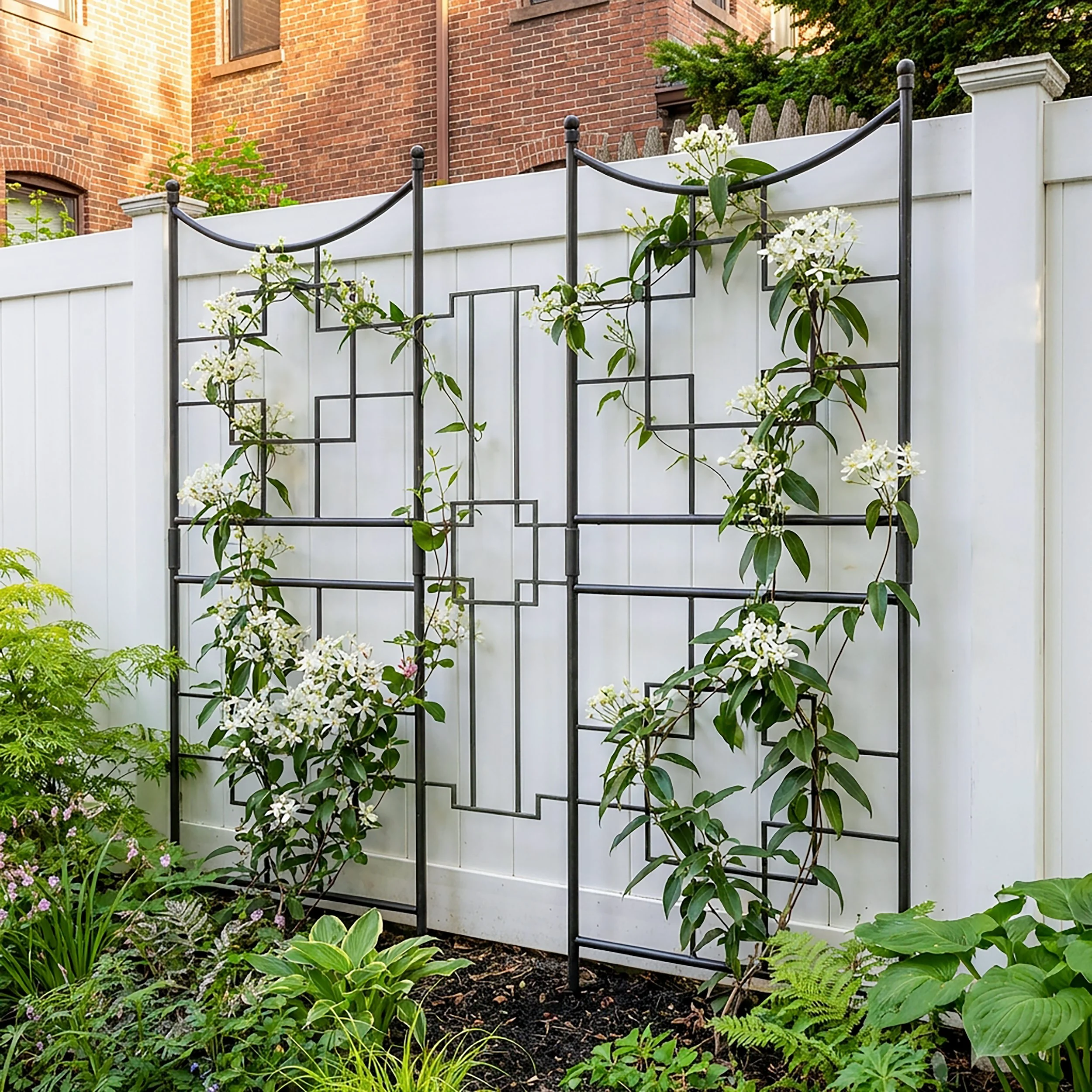Square-On-Squares Trellis & Center Link