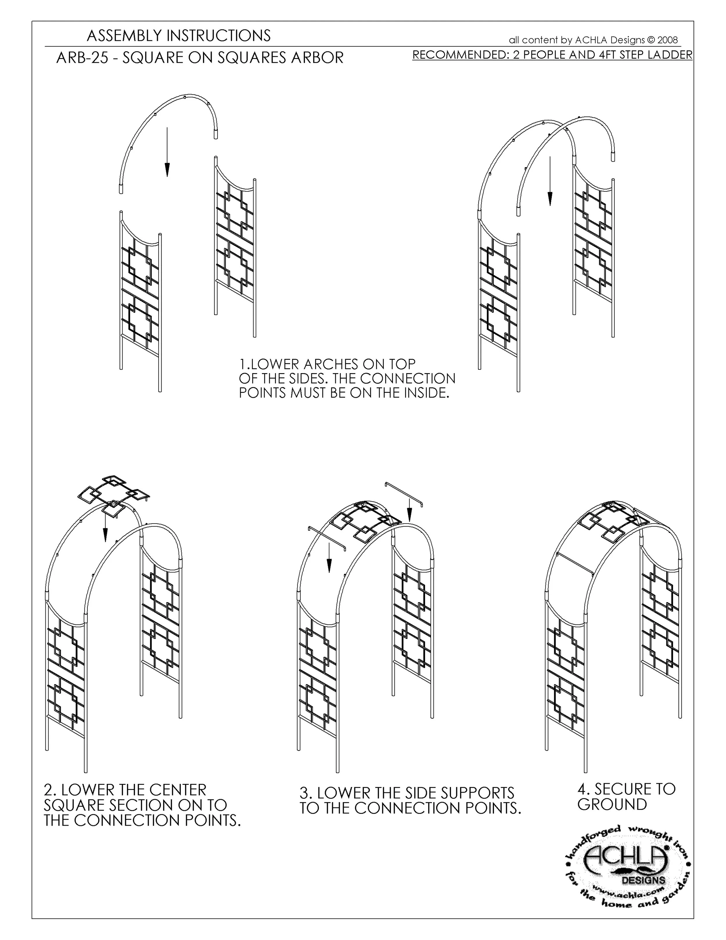 ARB-25 Square-On-Squares Arbor