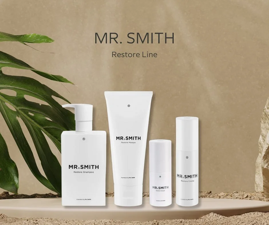 ✨Mr Smith Restore ✨ 

Give your hair the care it deserves with the line that nourishes, protects from heat and UV damage, and helps maintain healthy, beautiful hair 🫶🏻
