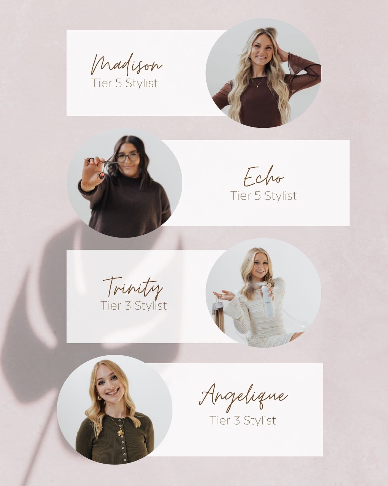 ✨PROMOTION ANNOUNCEMENT✨

Huge congrats to these lovely ladies on their tier promotions! We are so proud of their growth and the amazing work they continue to put out 🩷

With this next step, there will be updated pricing to reflect their experience 