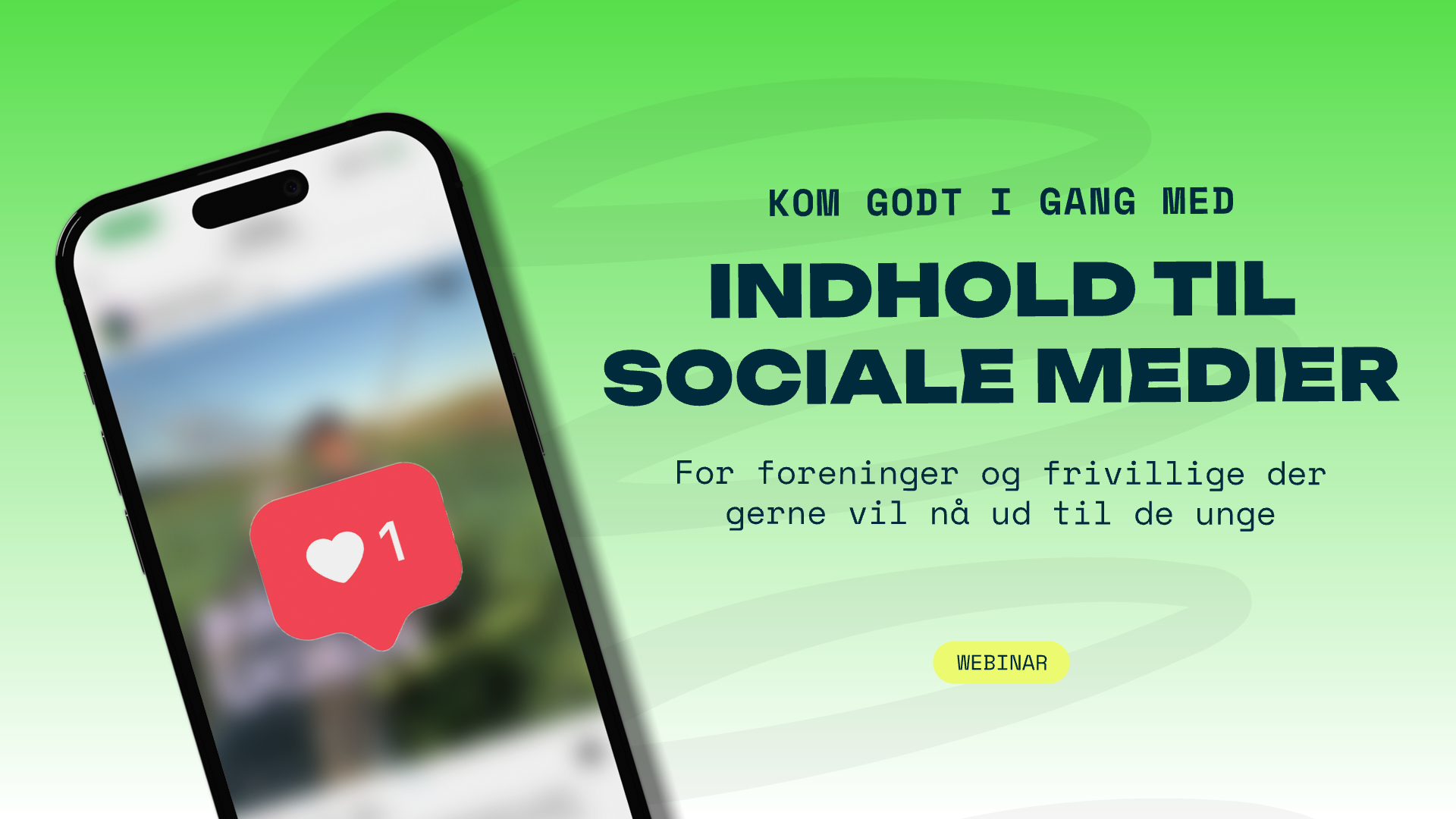 Webinar: Kom godt i gang med indhold til sociale medier