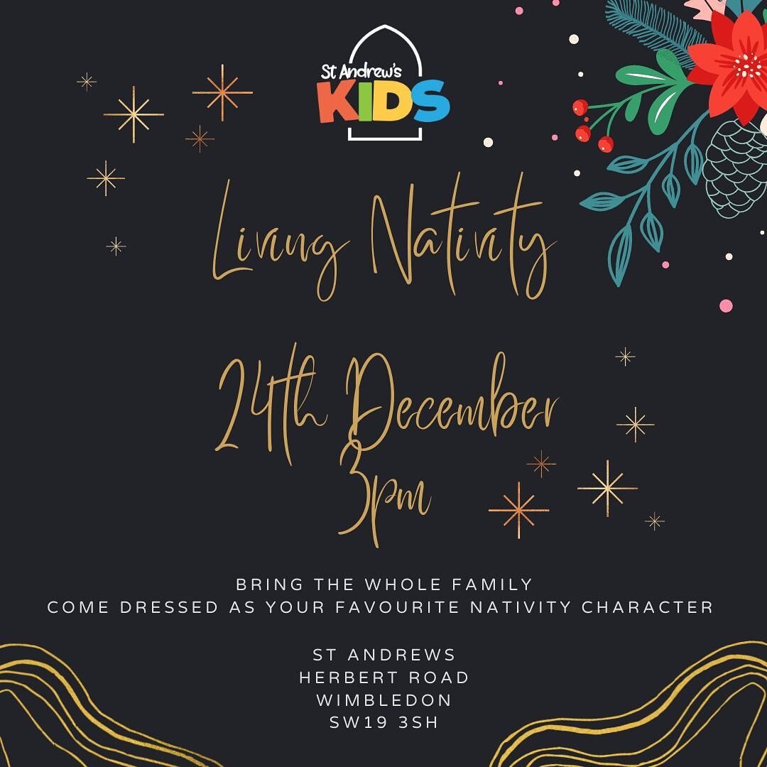It&rsquo;s on: we look forward to welcoming you all for our Living Nativity tomorrow afternoon! Please bring your family, your nativity costumes and your Christmas cheer and we will enjoy celebrating the birth of Jesus together! 🥳

3-5pm Christmas E