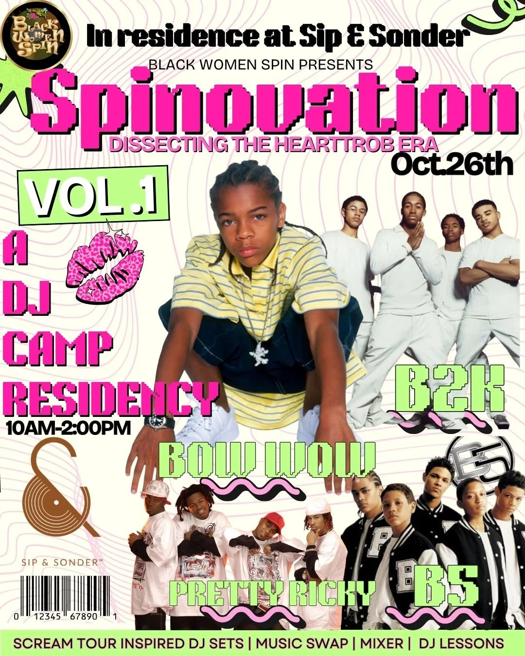Black Women Spin presents Camp Frequency