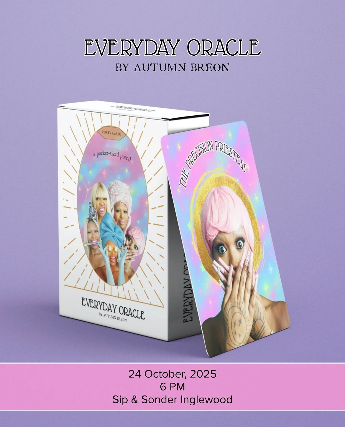 🪄☕️ THIS FRIDAY, OCT 24!  Catch our first THE DROP partner, @autumnbreon, at @sipandsonder Inglewood from 11AM–1PM, serving up THE SPELLBINDER, our new Spiced Toasted Marshmallow Mocha.
Then pull up later that evening for the EVERYDAY ORACLE